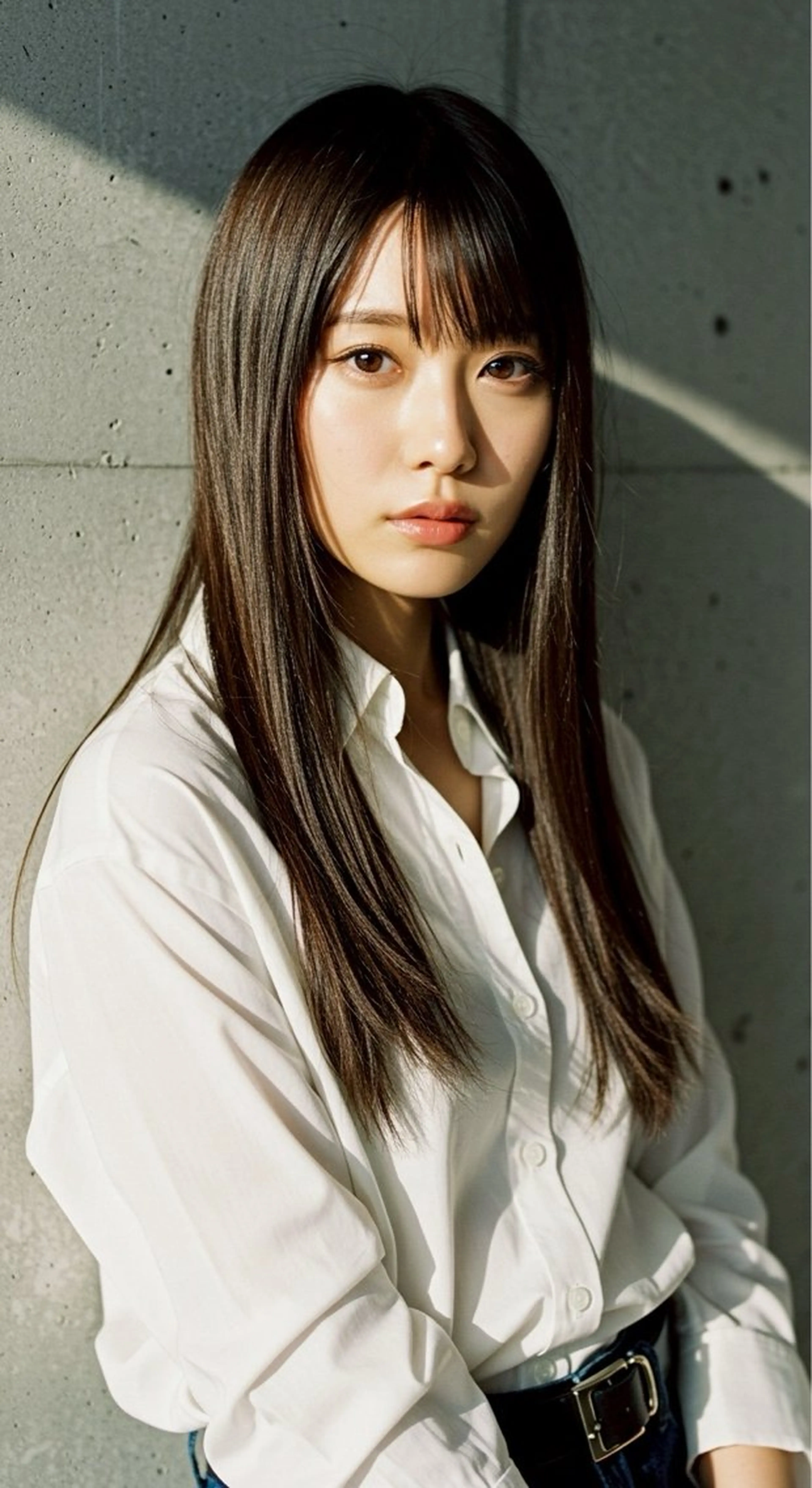 ロング 土肥 美羽のヘアスタイル