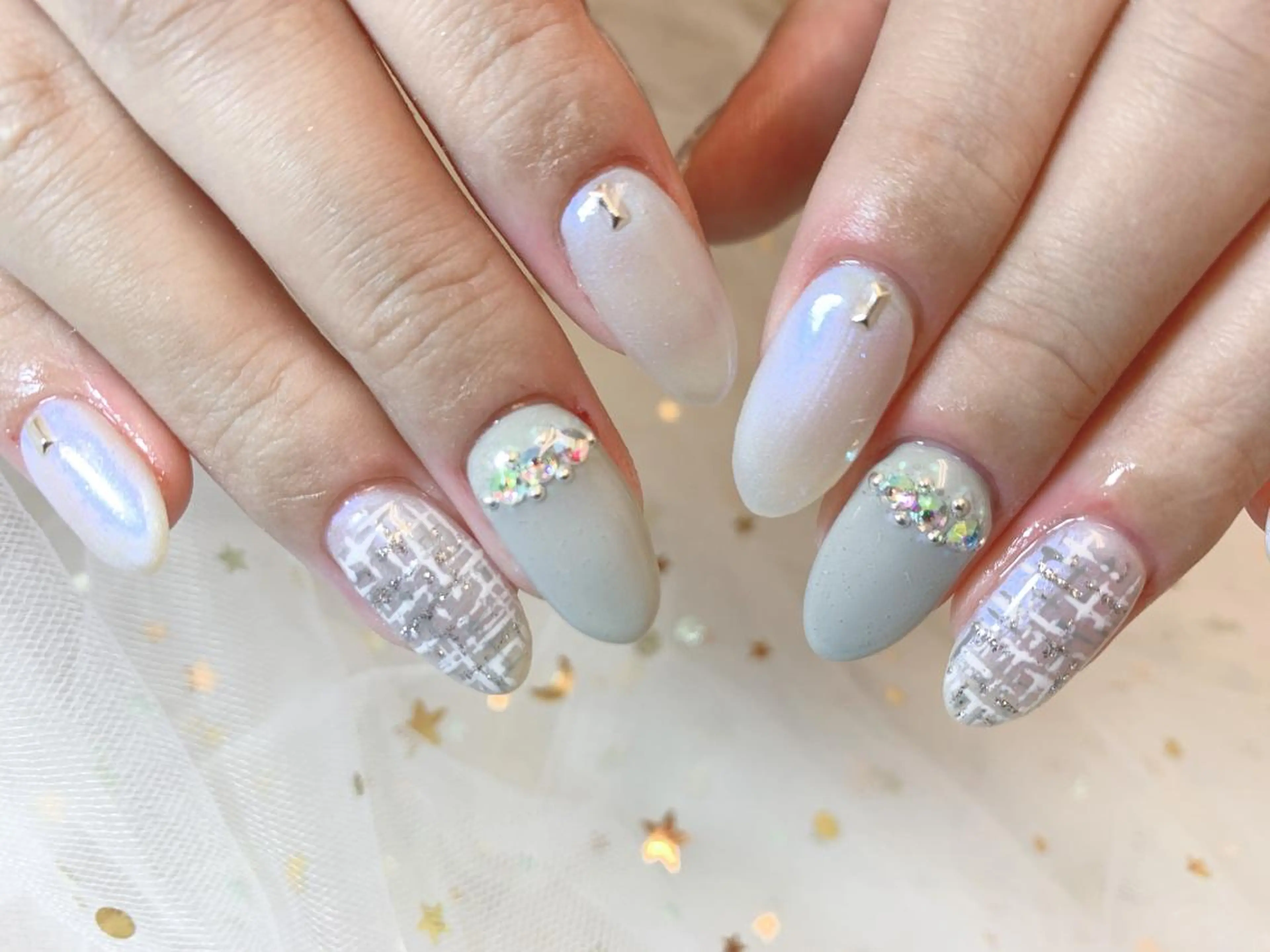 ネイル MiKi Nai池袋 長さだし得意のネイルデザイン