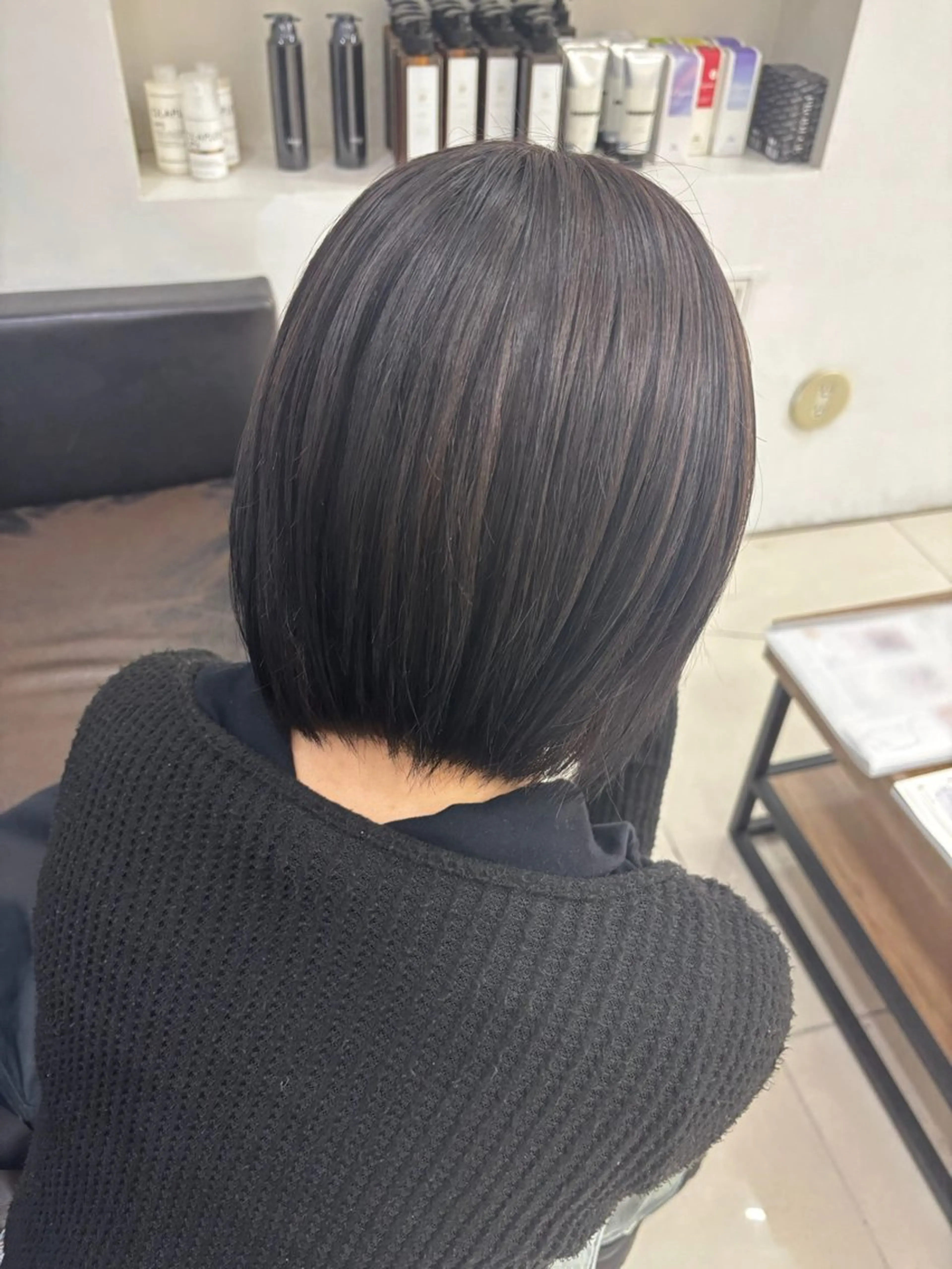 ミディアム カラー ヘアカラー トリートメント 〖カラー特化型✨️〗 さとうあやめのヘアスタイル