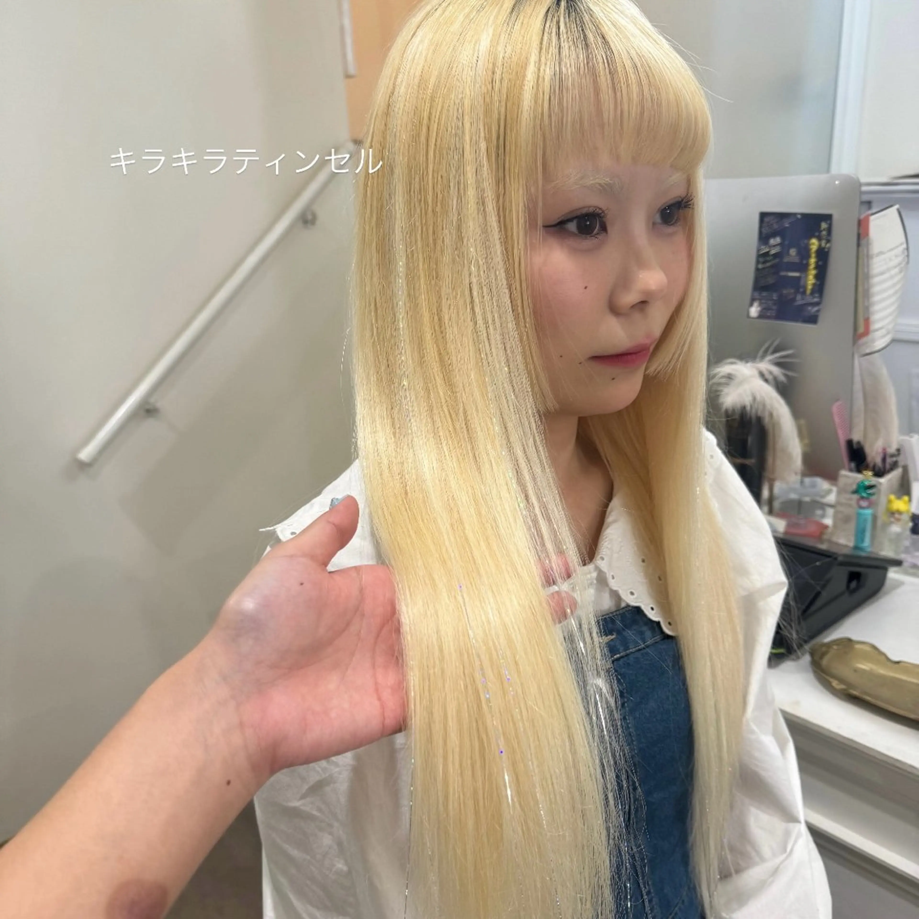 ロング エクステ philia hair eyelash所属・韓国ヘア 🎀SUZU🎀のヘアスタイル