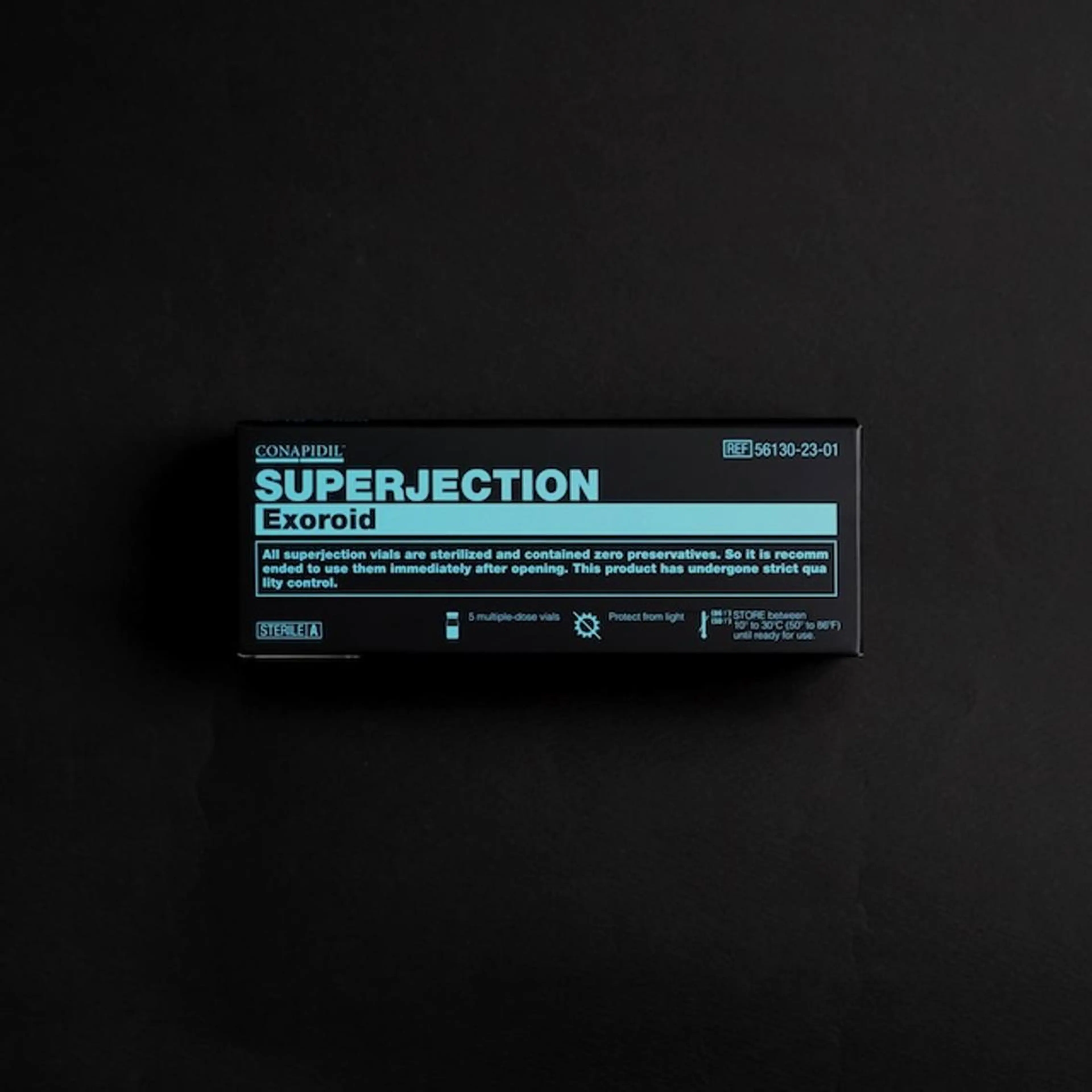 【SUPERJECTION BLACK】 Exoroid 韓国最高峰高級エステの写真