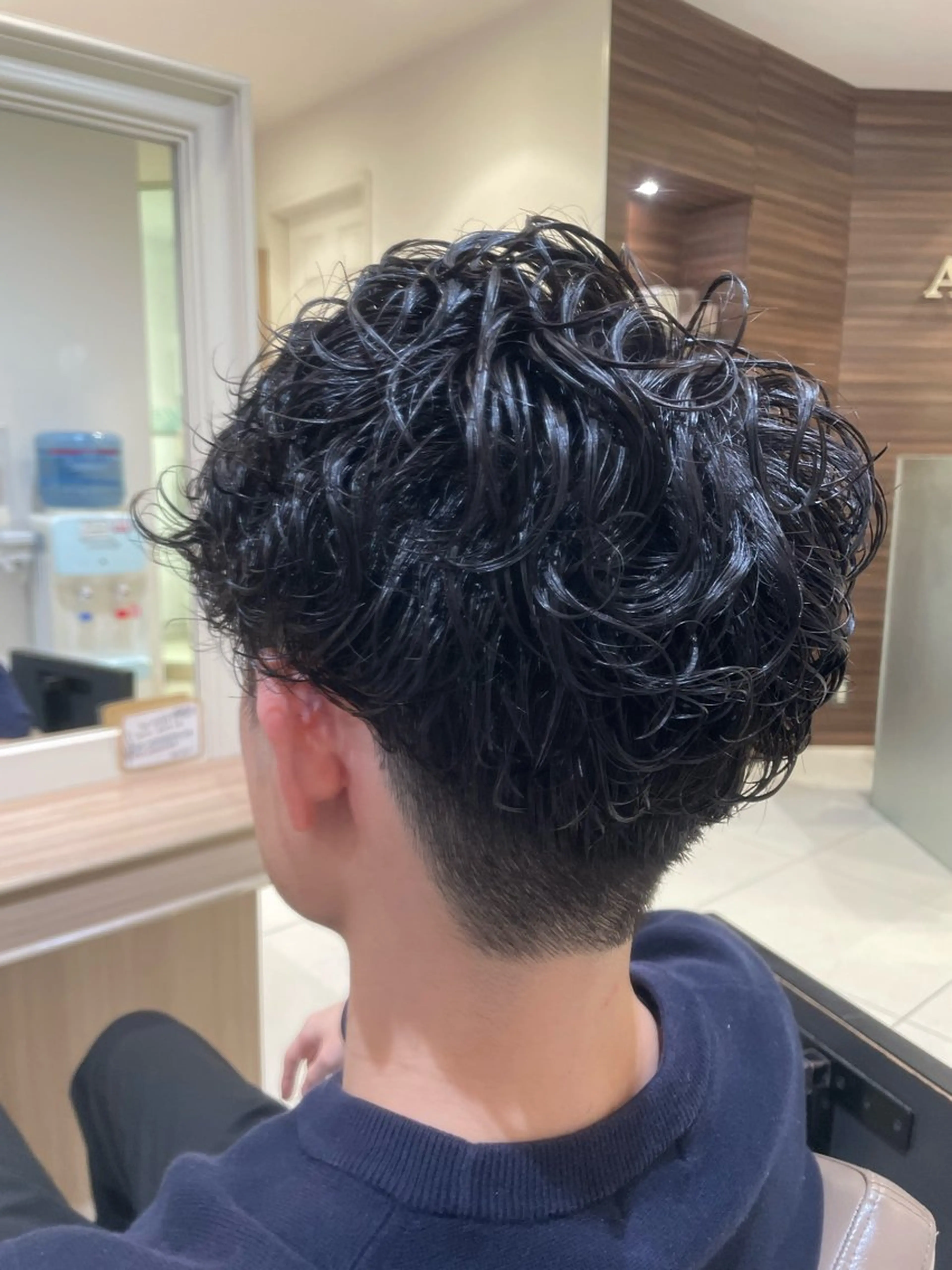 ショート パーマ メンズ カット パーマ 韓国ヘアメイク🎀/ 縮毛矯正✨山本媛香のヘアスタイル