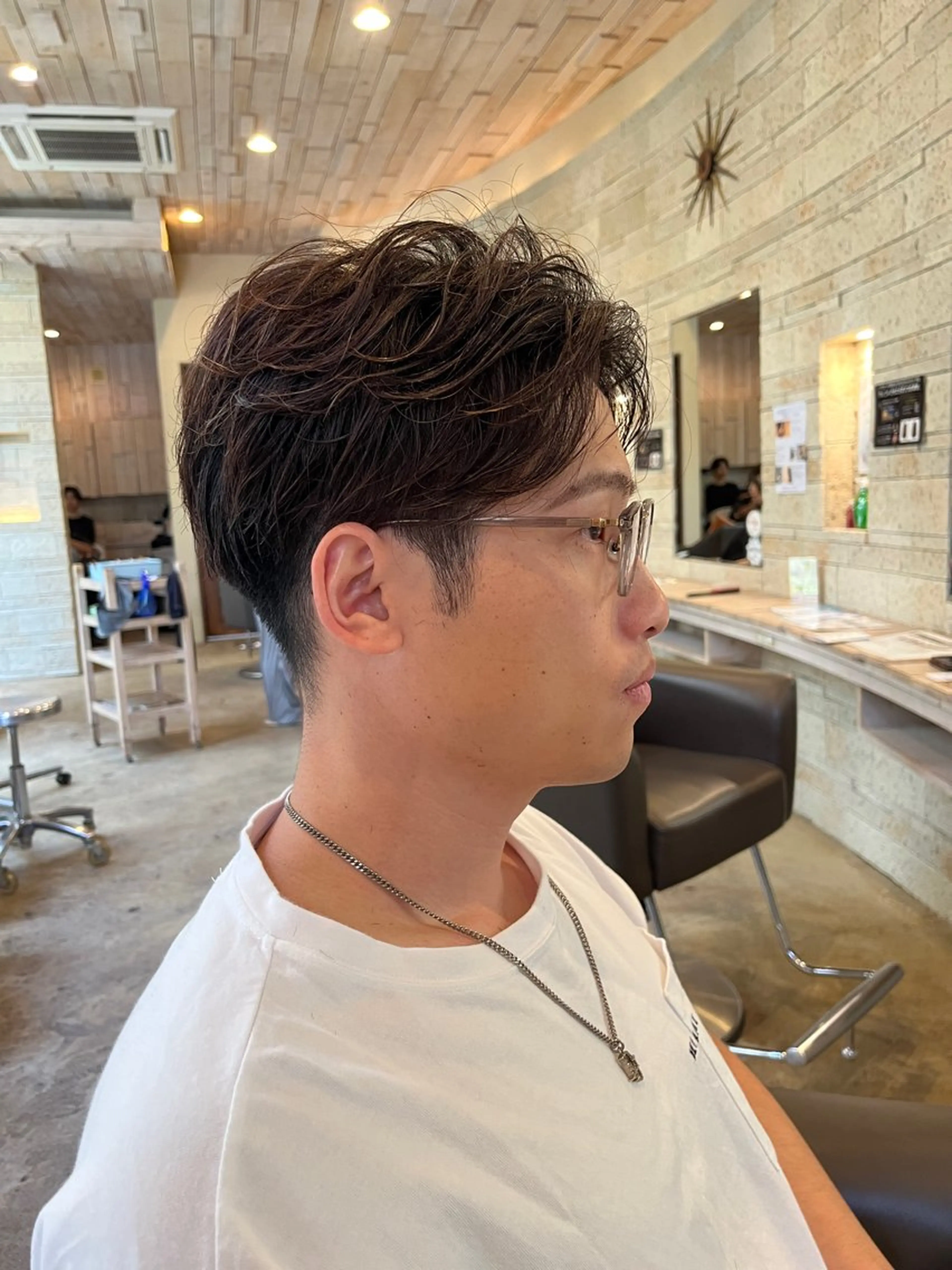 ❄️【メンズ限定】カット+カラー+トリートメントの写真