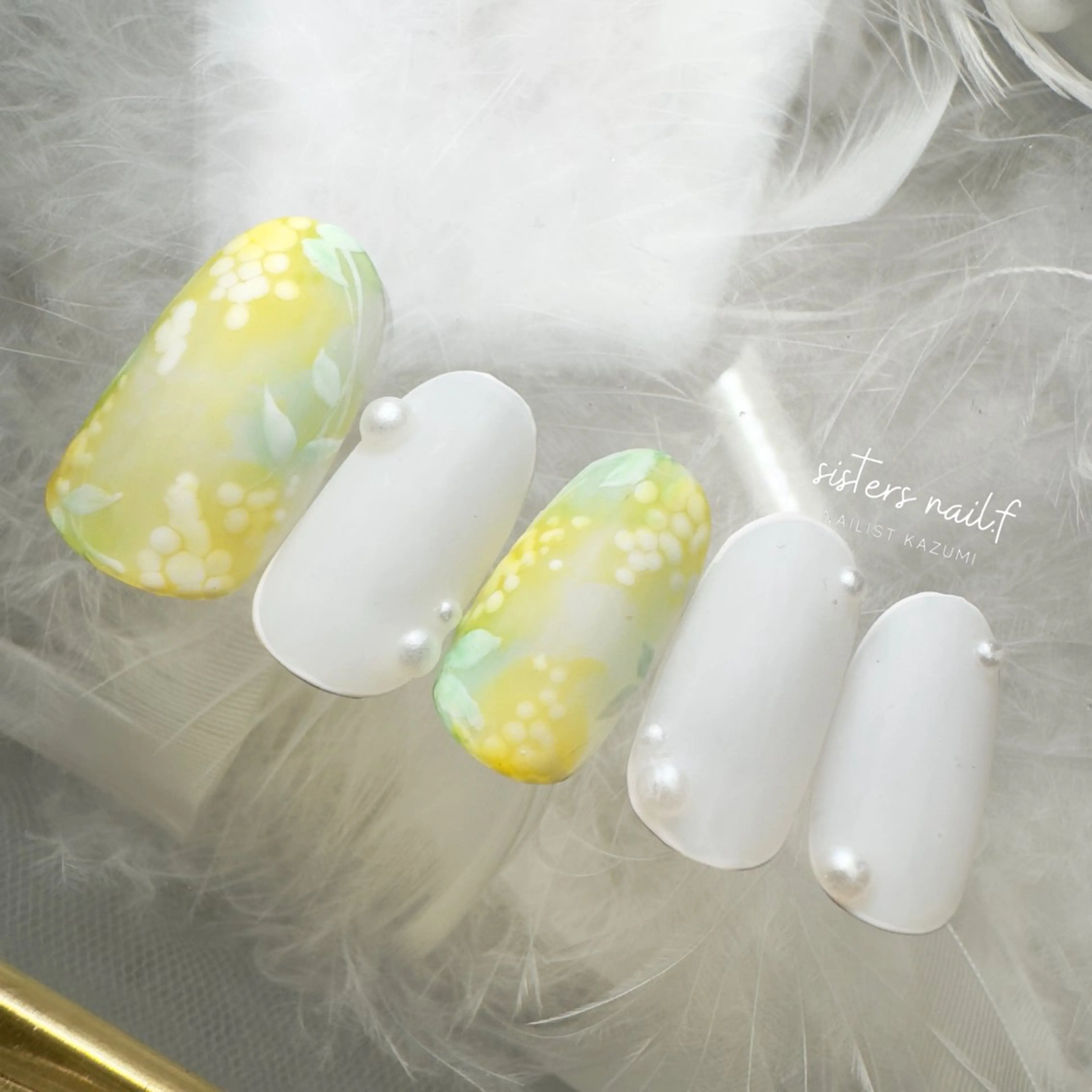 ヘアアレンジ sisters nail.fのネイルデザイン