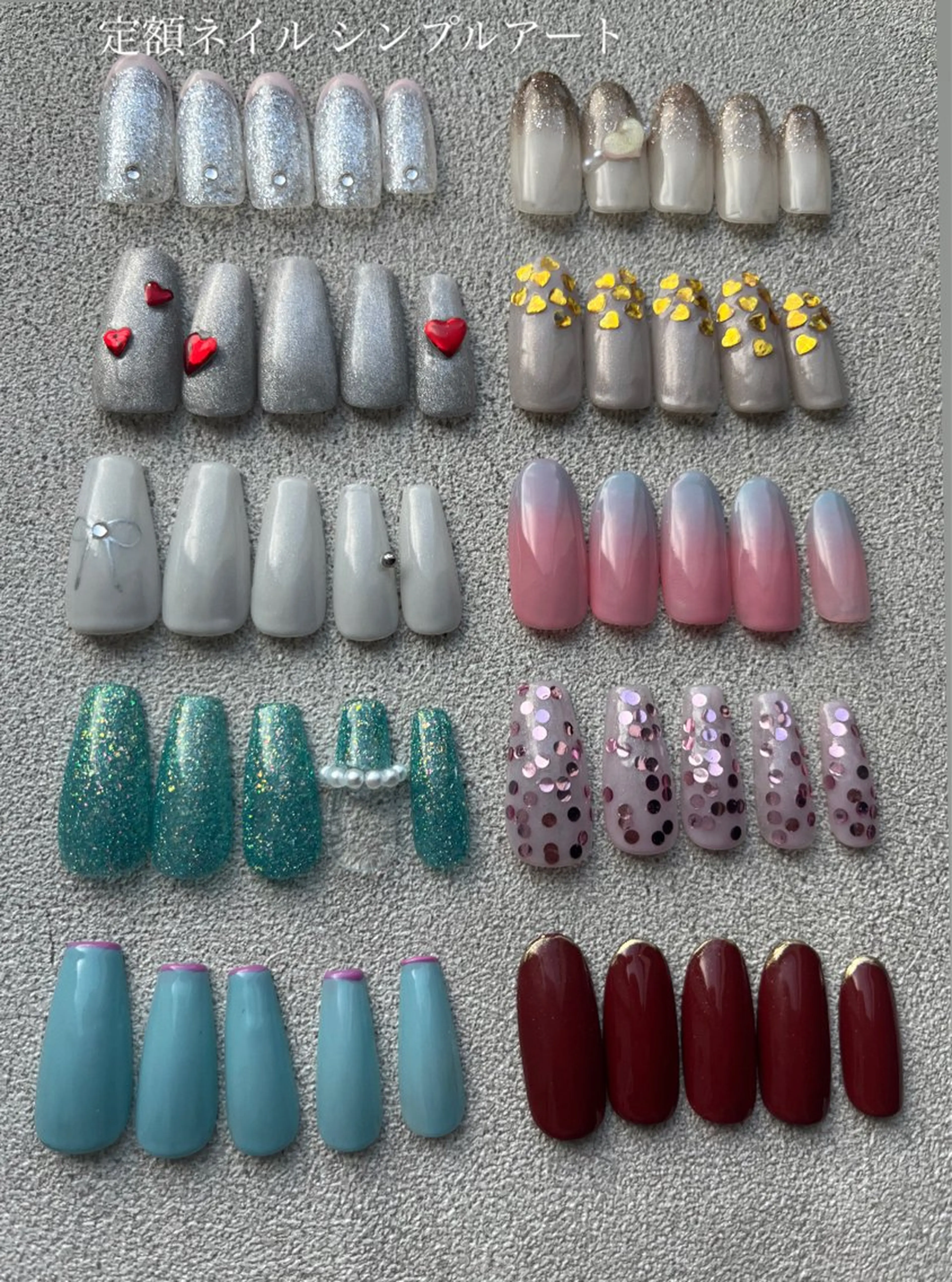 ネイル アートネイル シンプルネイル HazeGrass NAILのネイルデザイン