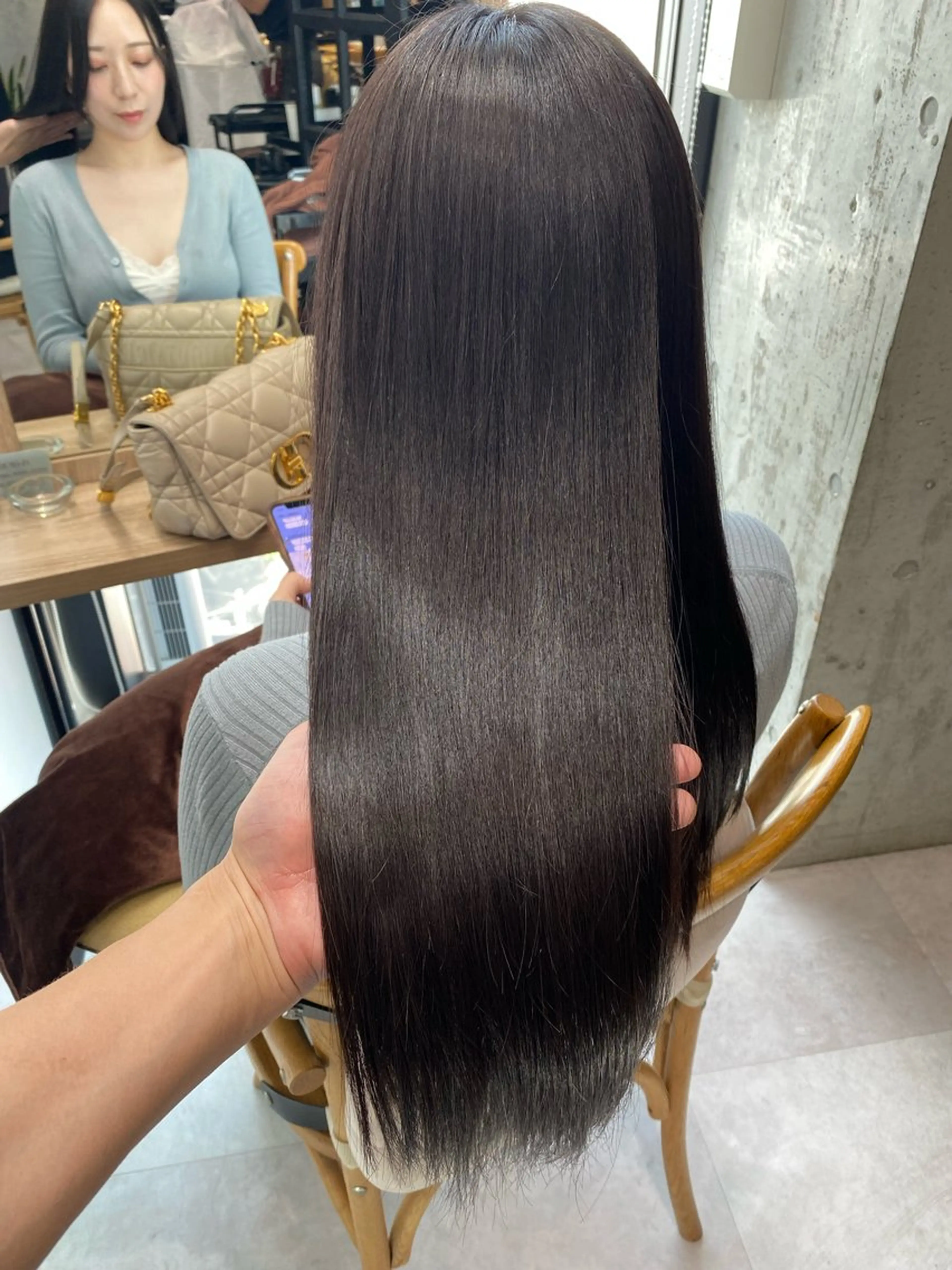 ロング 伸ばしかけ 髪質改善 縮毛矯正 また会いたくなる 美容師【KENTA】のヘアスタイル