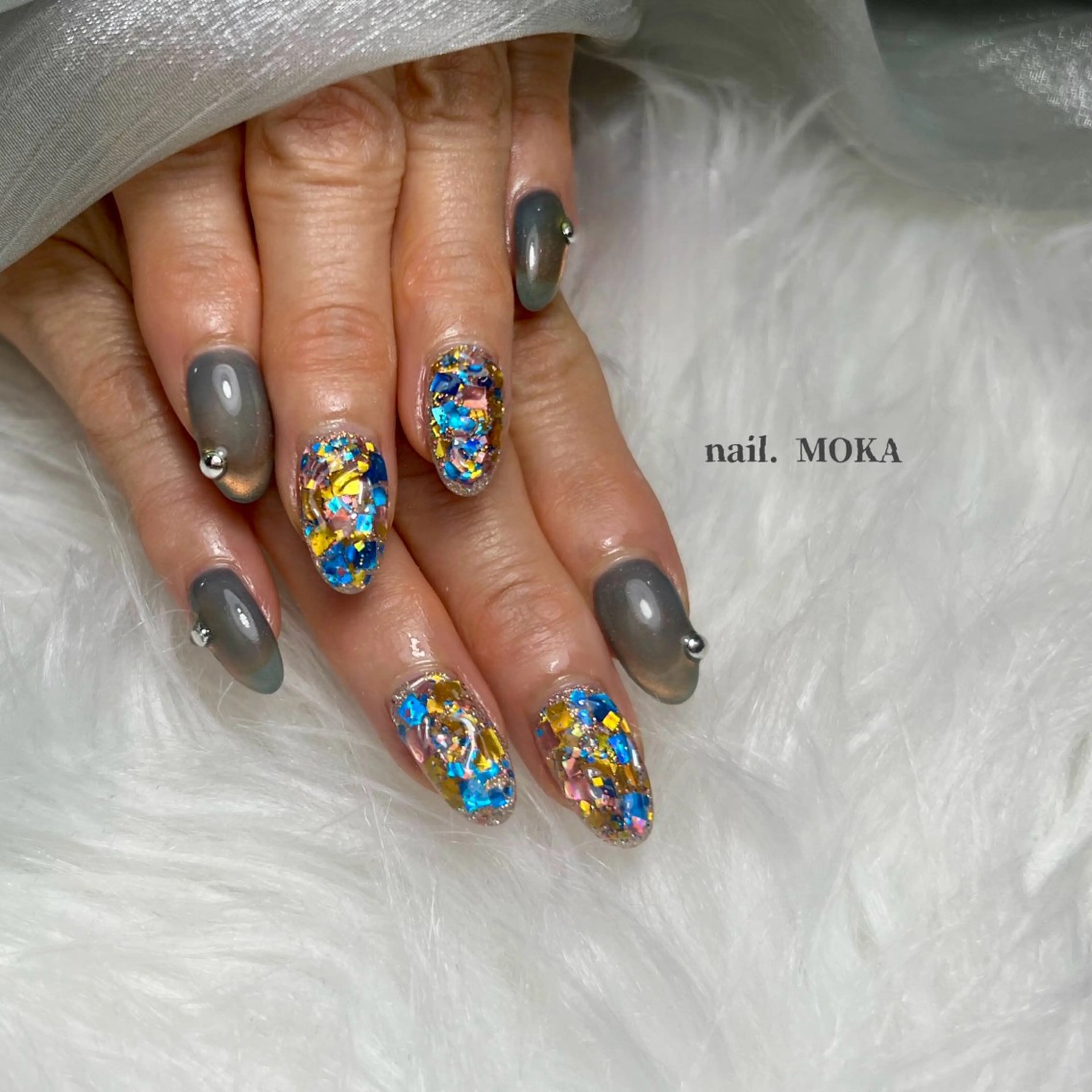 ネイル ハンドネイル nail salon MOKAのネイルデザイン