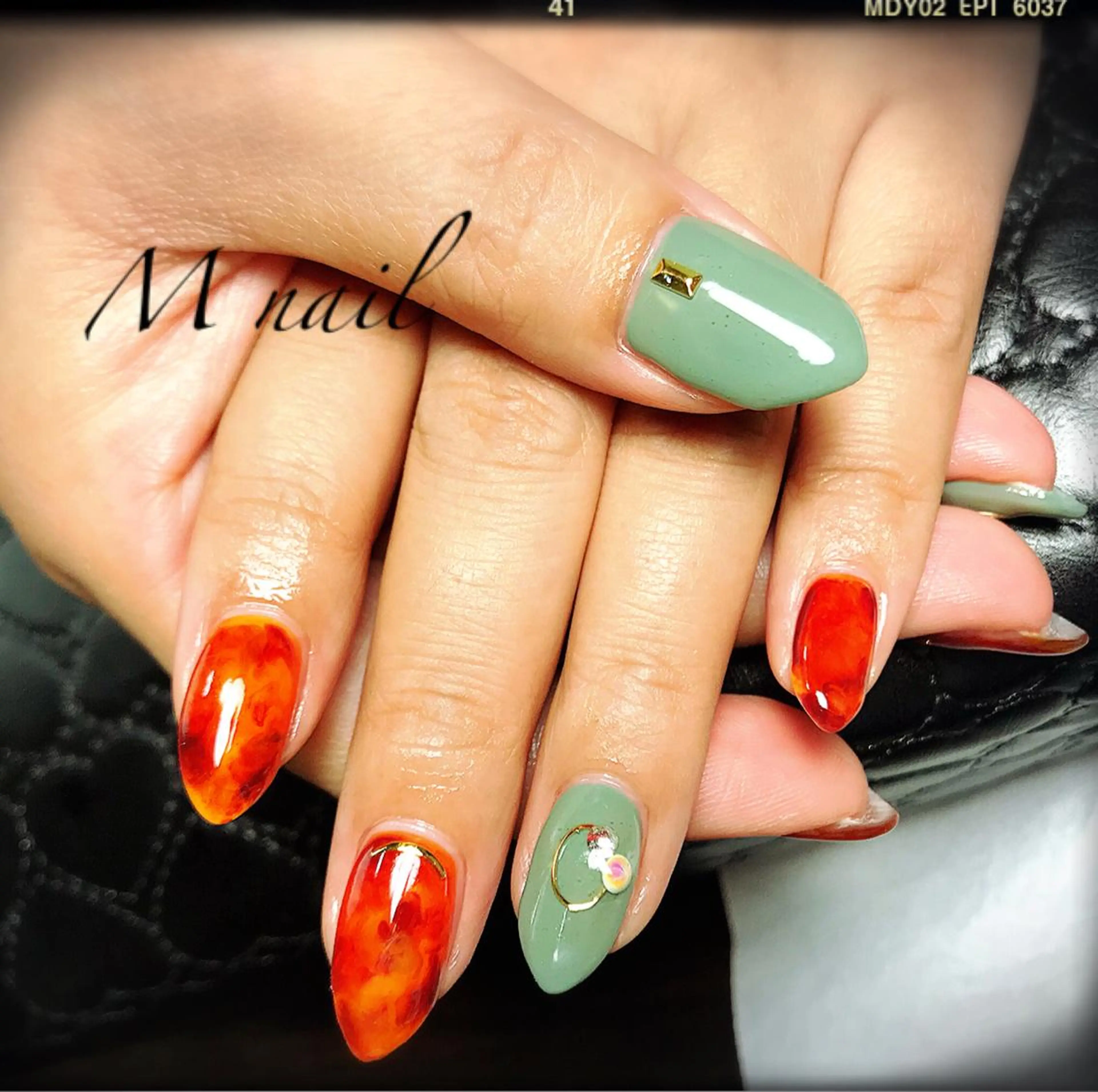 ネイル ジェルネイル M nail 市原市ちはら台のネイルデザイン