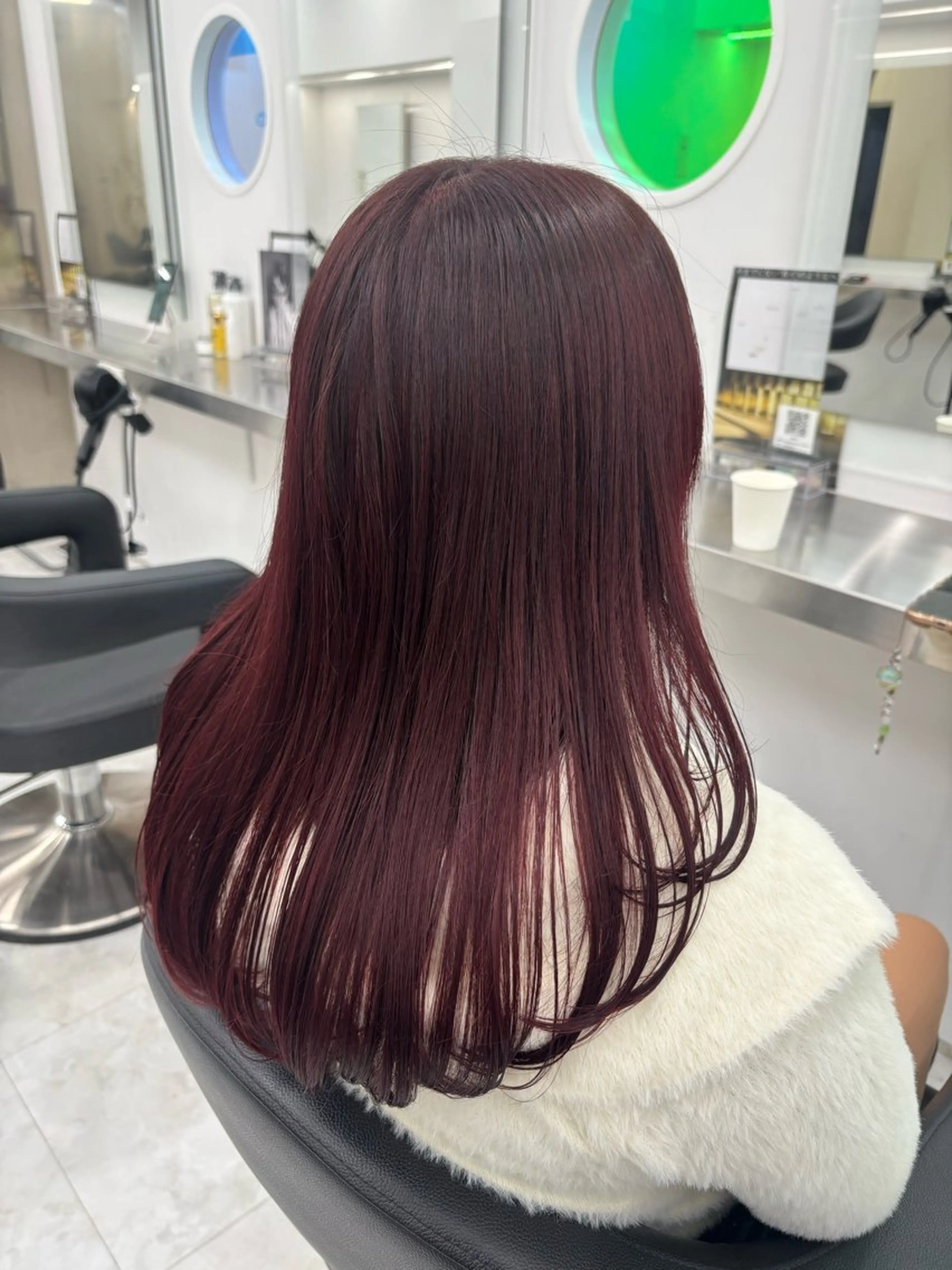 ロング ヘアカラー トリートメント Wカラー/暖色/べ ージュりく©︎🐝のヘアスタイル