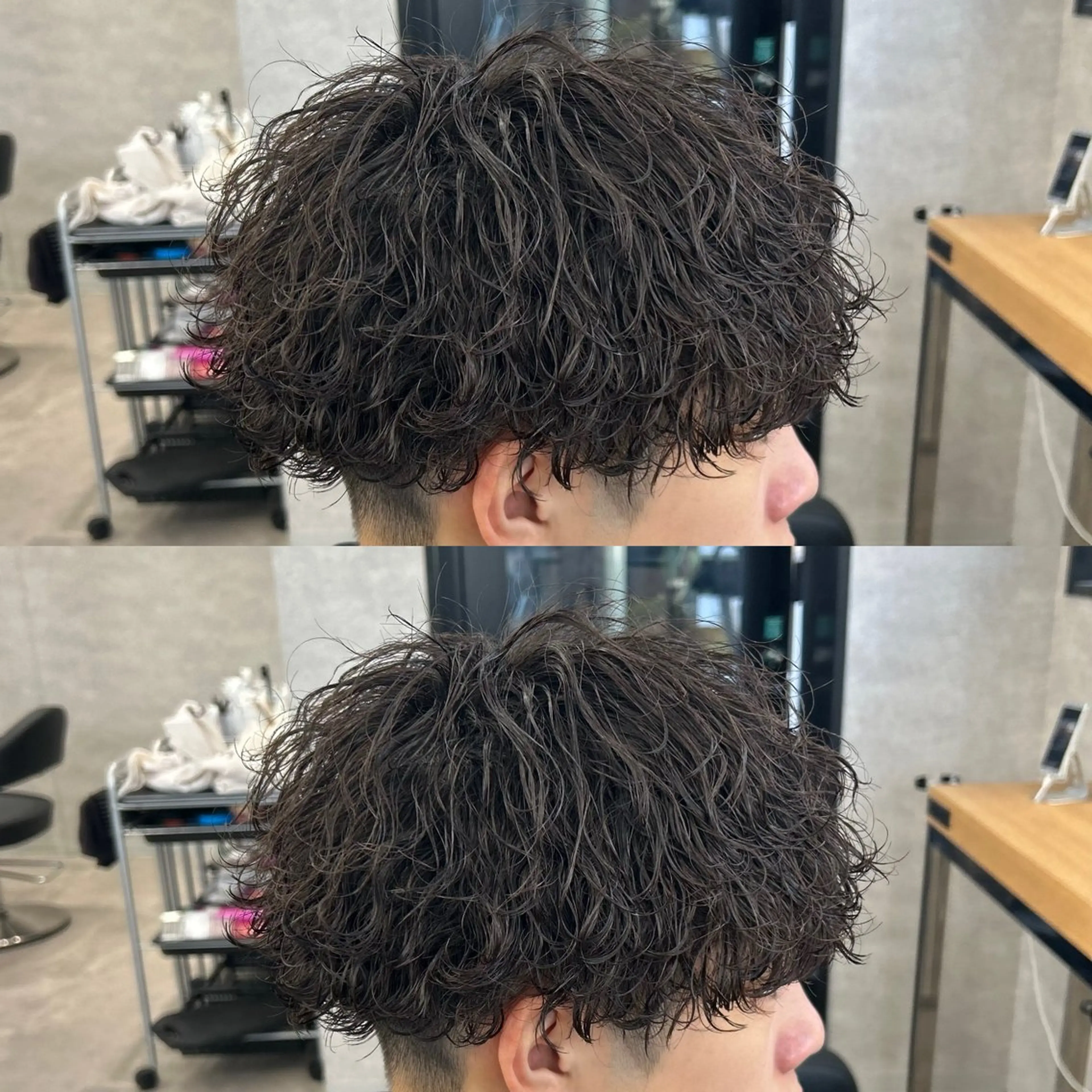 パーマ メンズ カット パーマ トリートメント ヘッドスパ ヘアセット イケメン製造機 🔥上原沙羅🔥のヘアスタイル