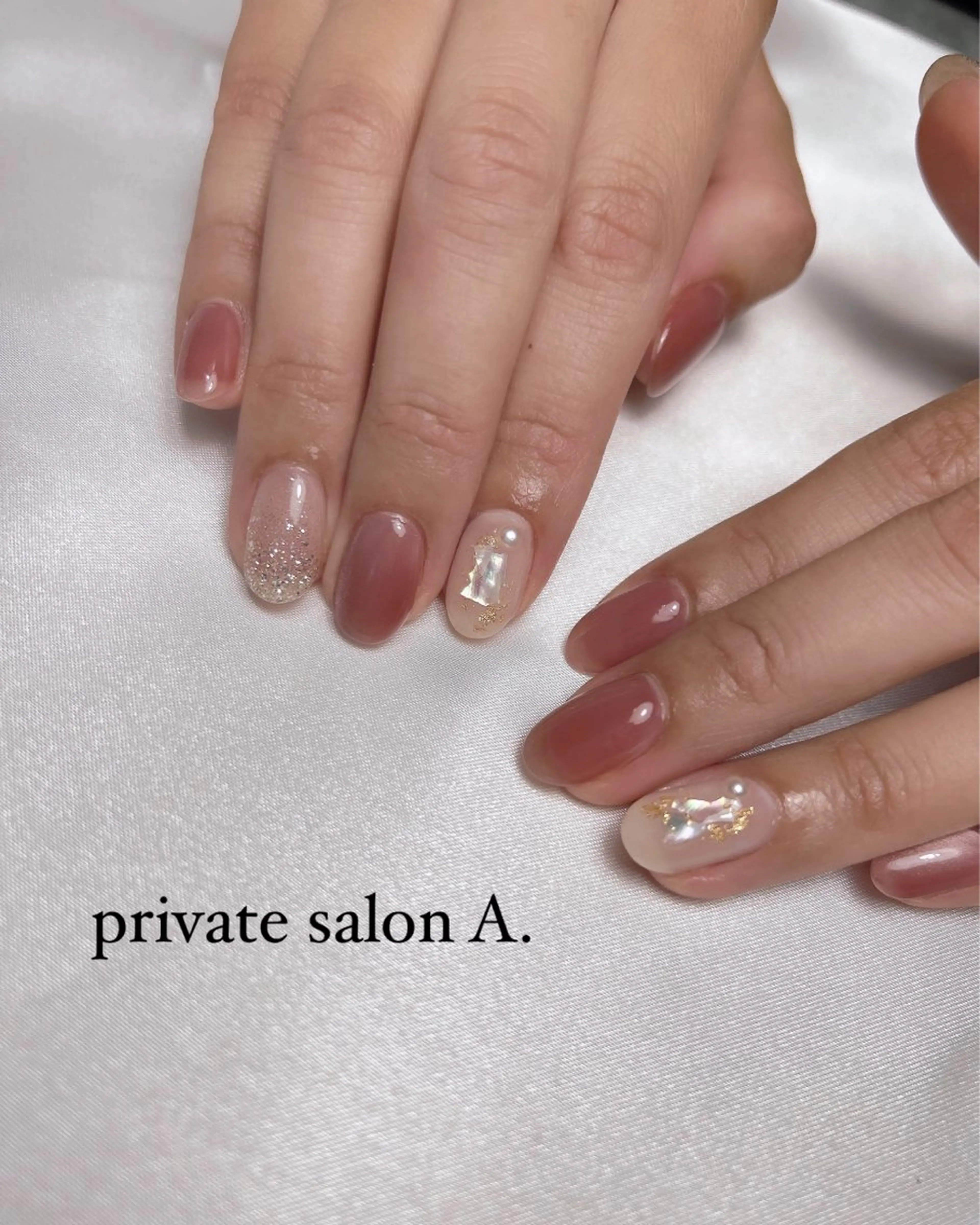 ショート 木村 章惠のネイルデザイン