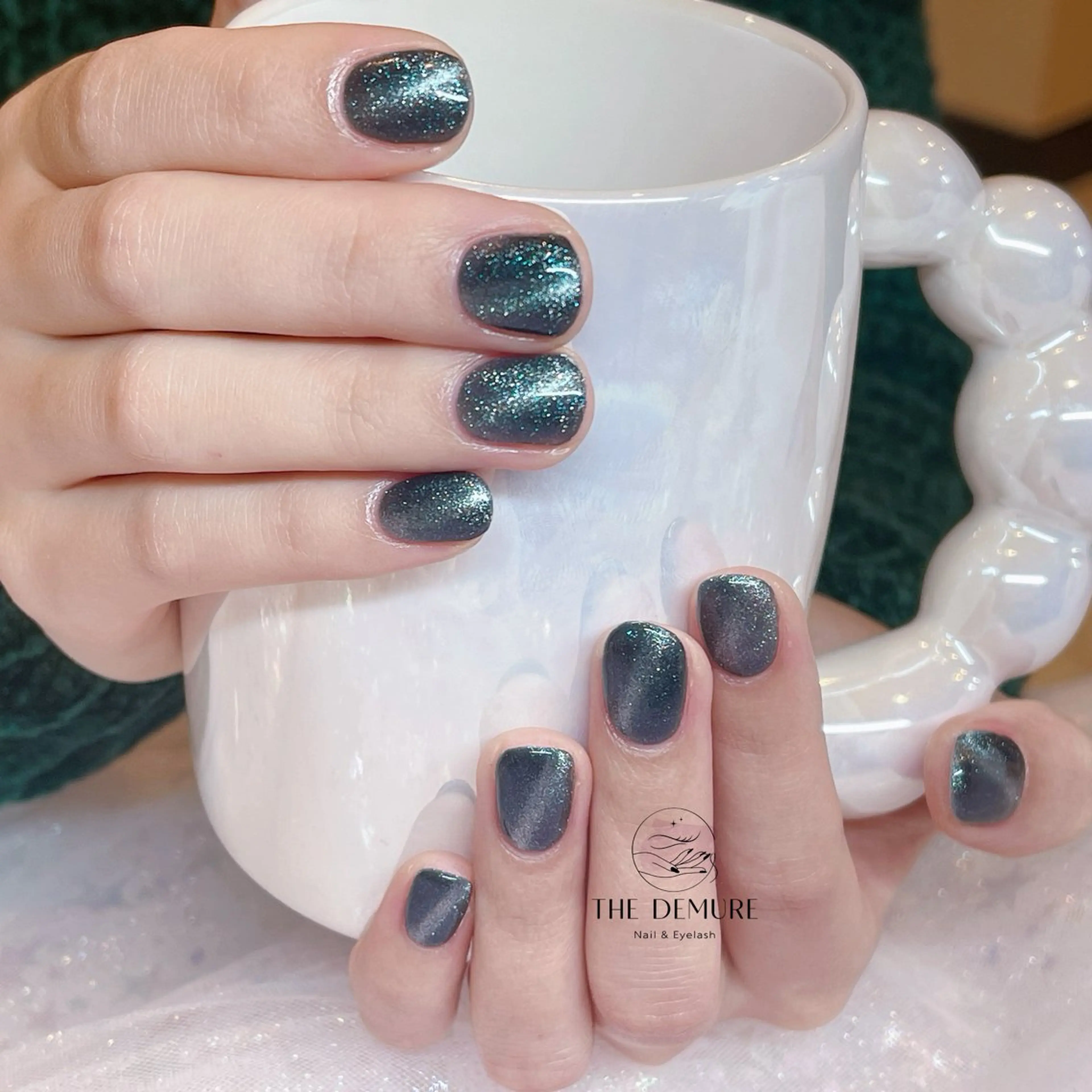 ネイル マグネットネイル ハンドネイル ハンドケア NailDemure 【銀座店】のネイルデザイン