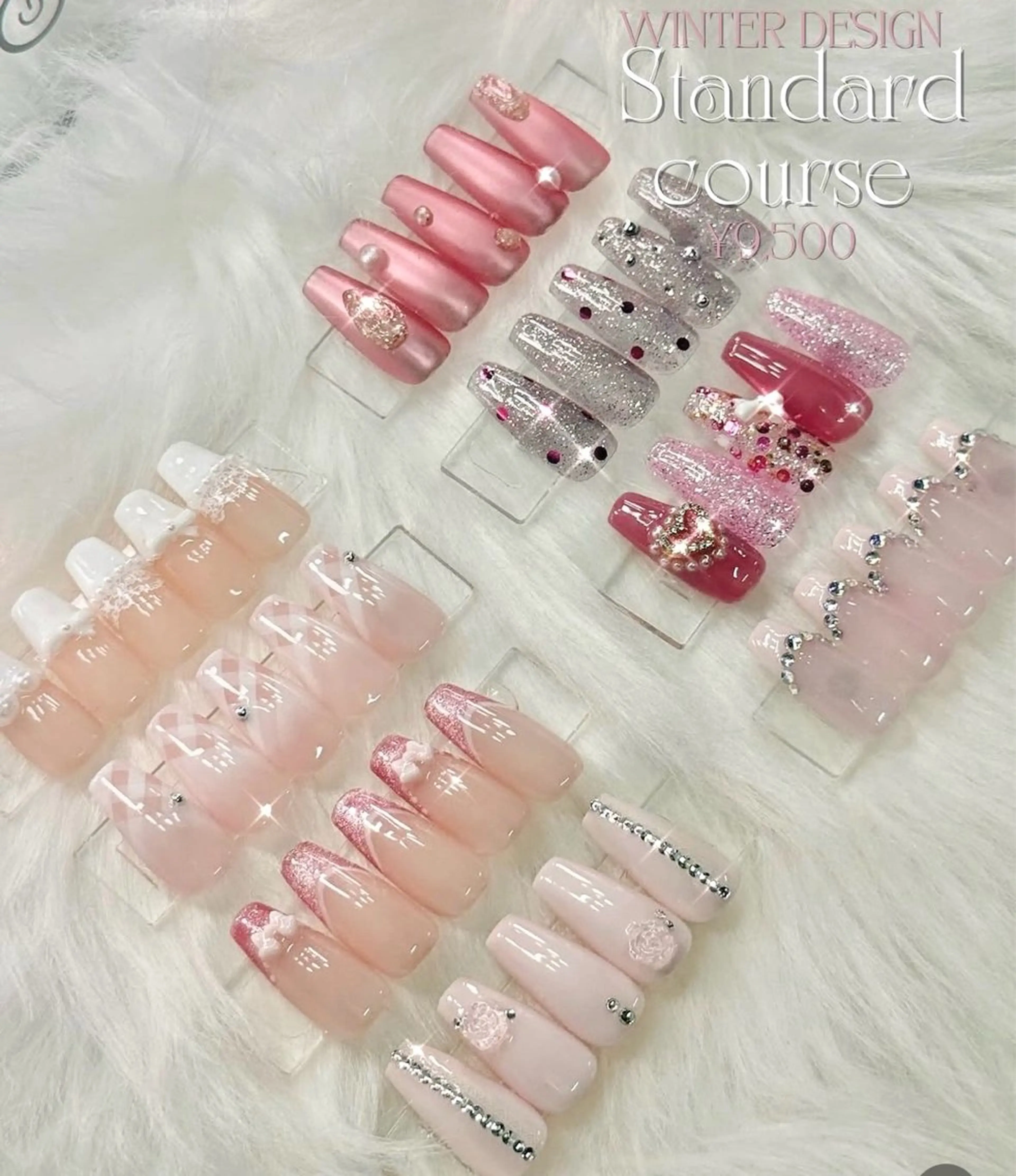 定額standardコース（オフなし！）【色・パーツ全てカラー変更可能💗✨】別途料金パーツ追加可能🦋の写真