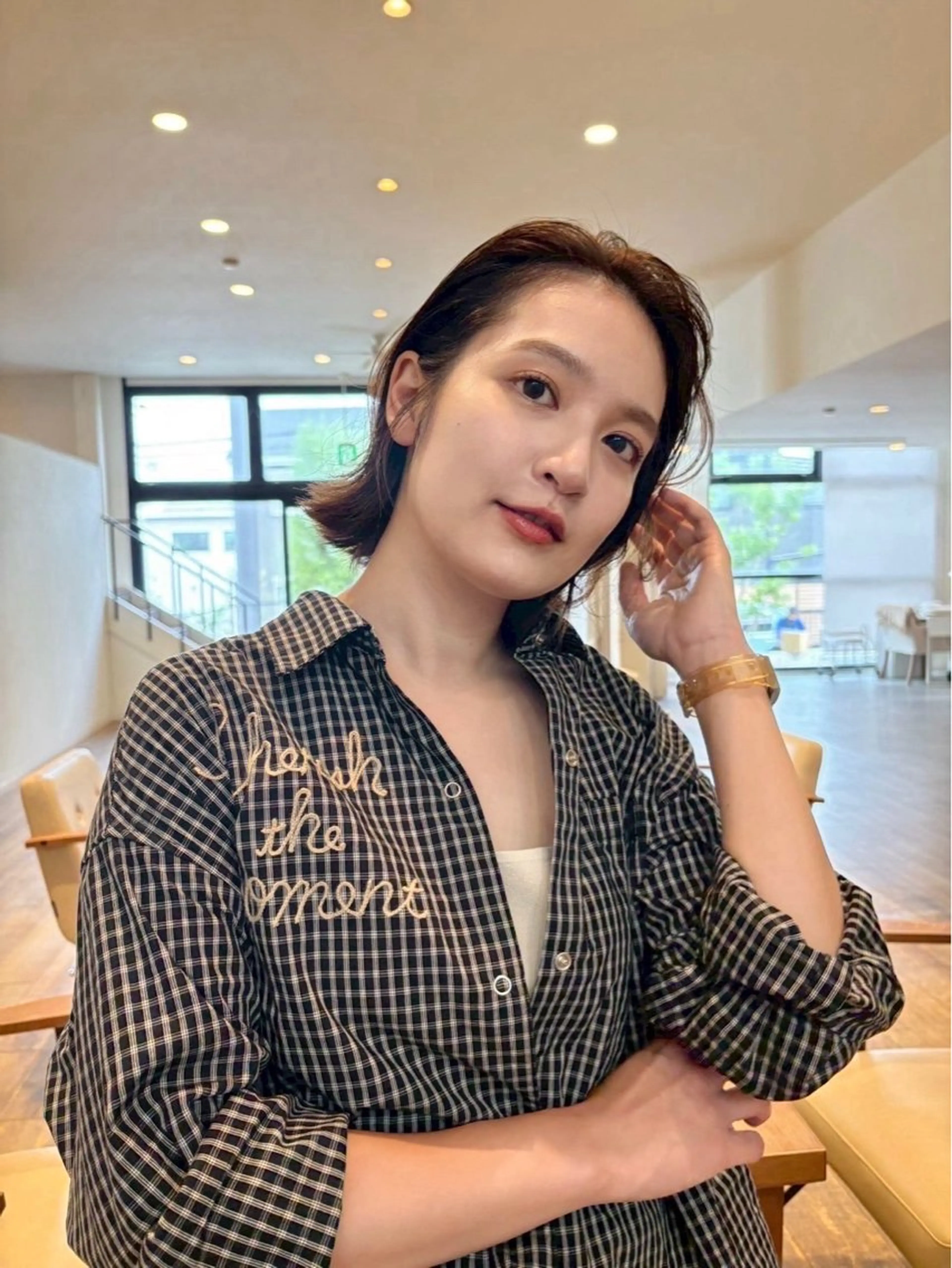 ミディアム Serina カットモデル募集中！のヘアスタイル