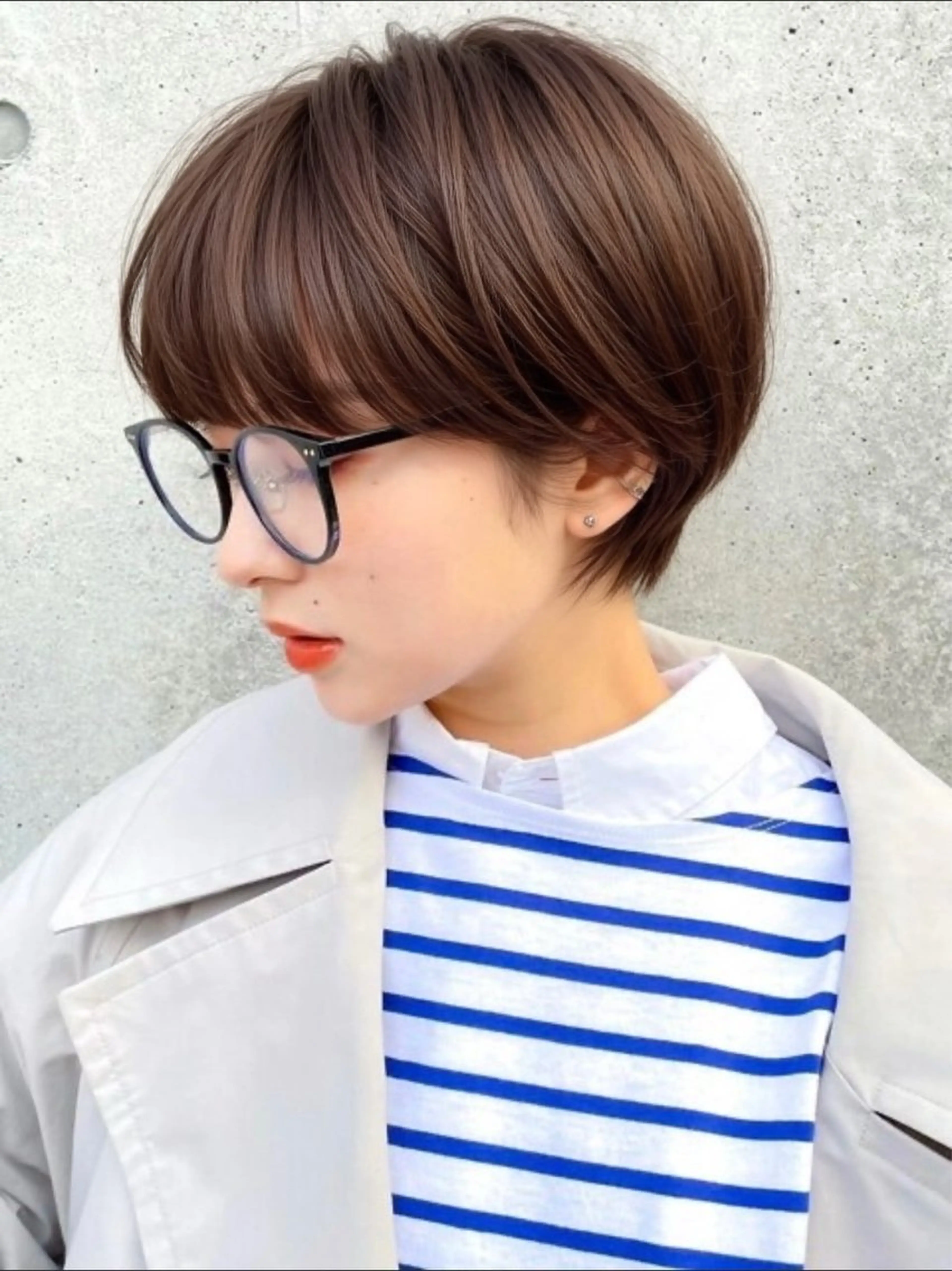 ショート D.I.E.V.A錦糸町店所属・🫧清野/ショート /フェイスレイヤーのヘアスタイル