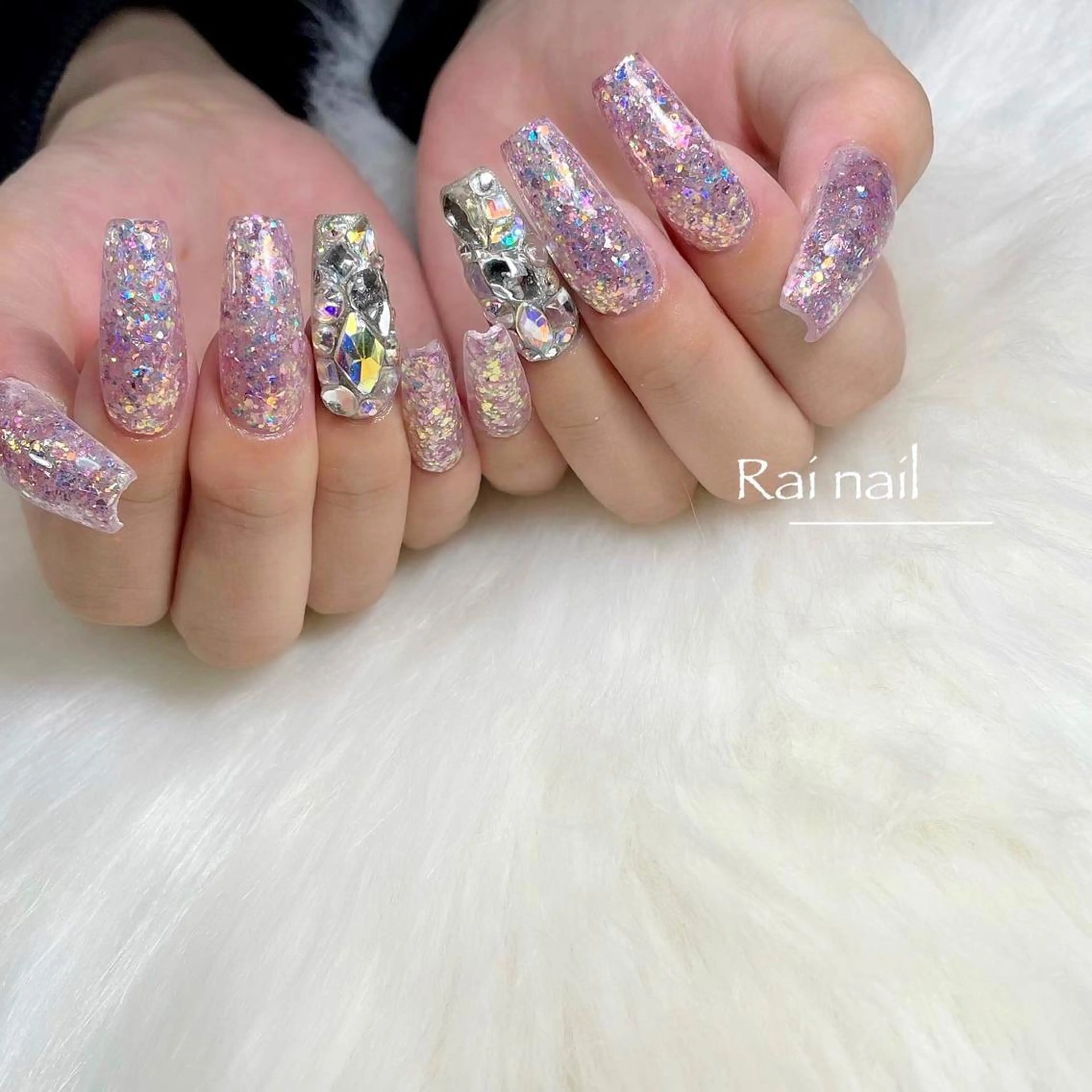 長さ出しアート2本コースの写真