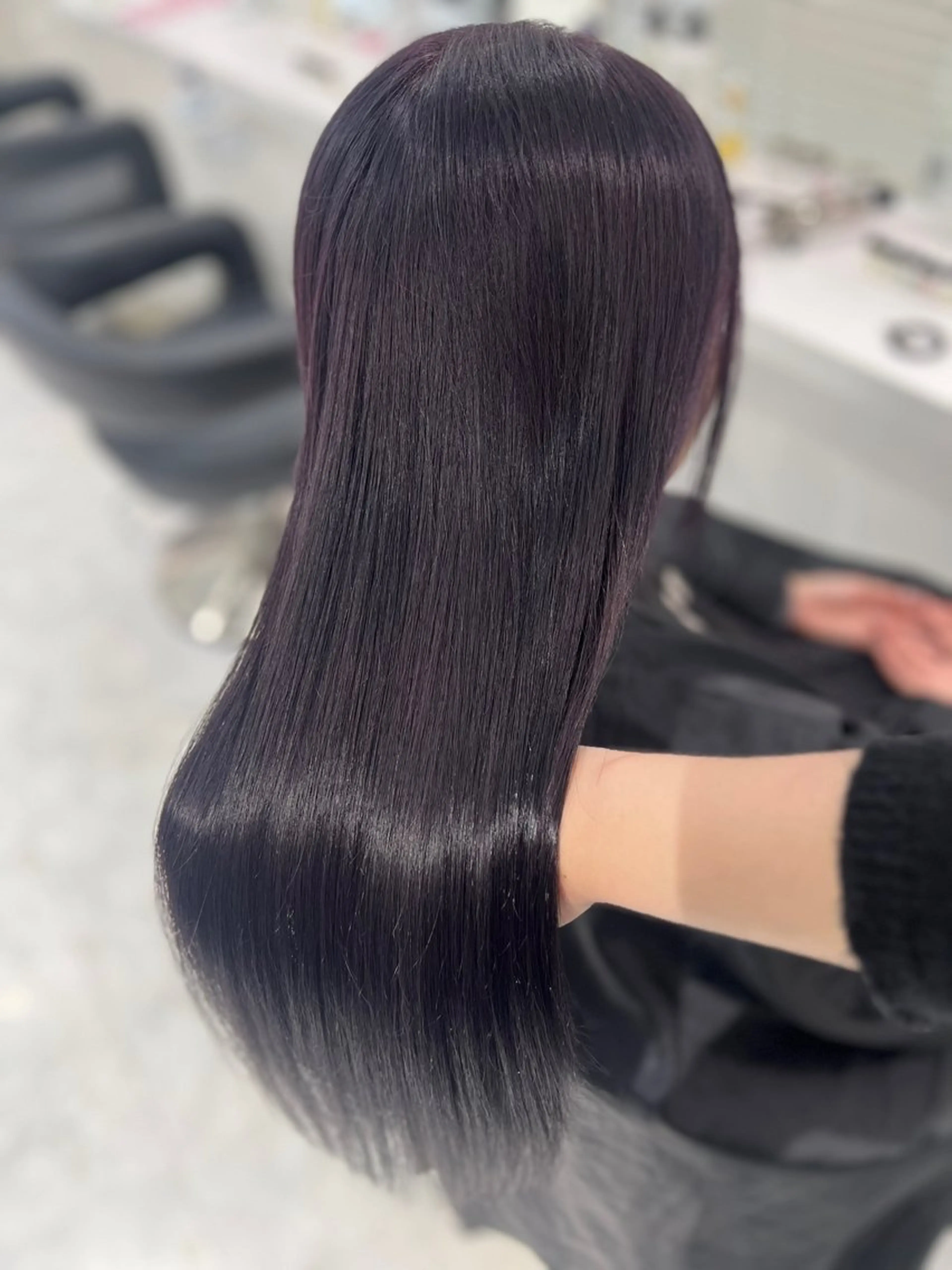 ロング カラー ダブルカラー ラベンダーカラー トリートメント ヘアカラー トリートメント ブリーチなし特化 美容師💖SAE💖のヘアスタイル
