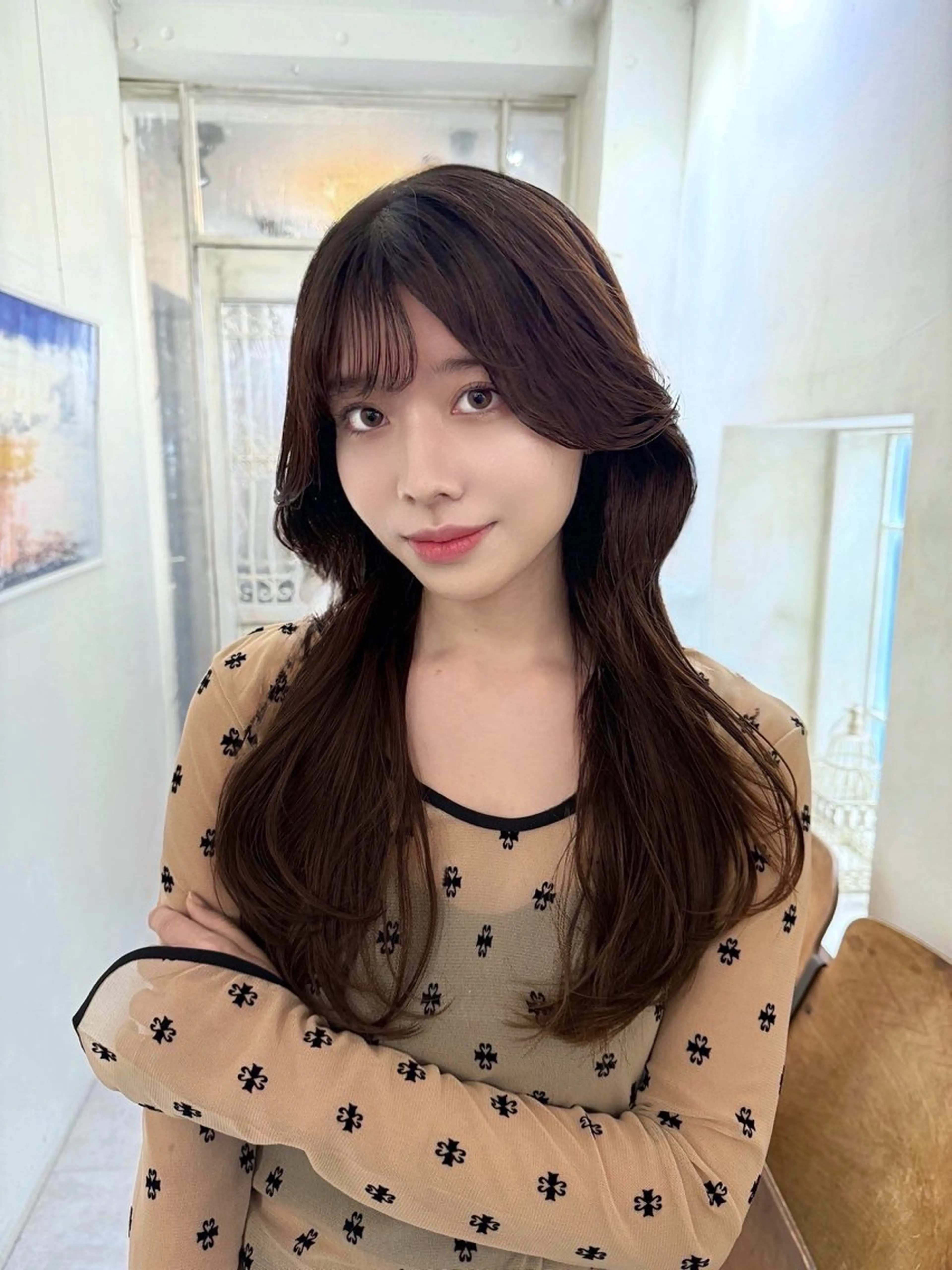 ロング カラー MINX aoyama所属・荻野 宗一郎のヘアスタイル