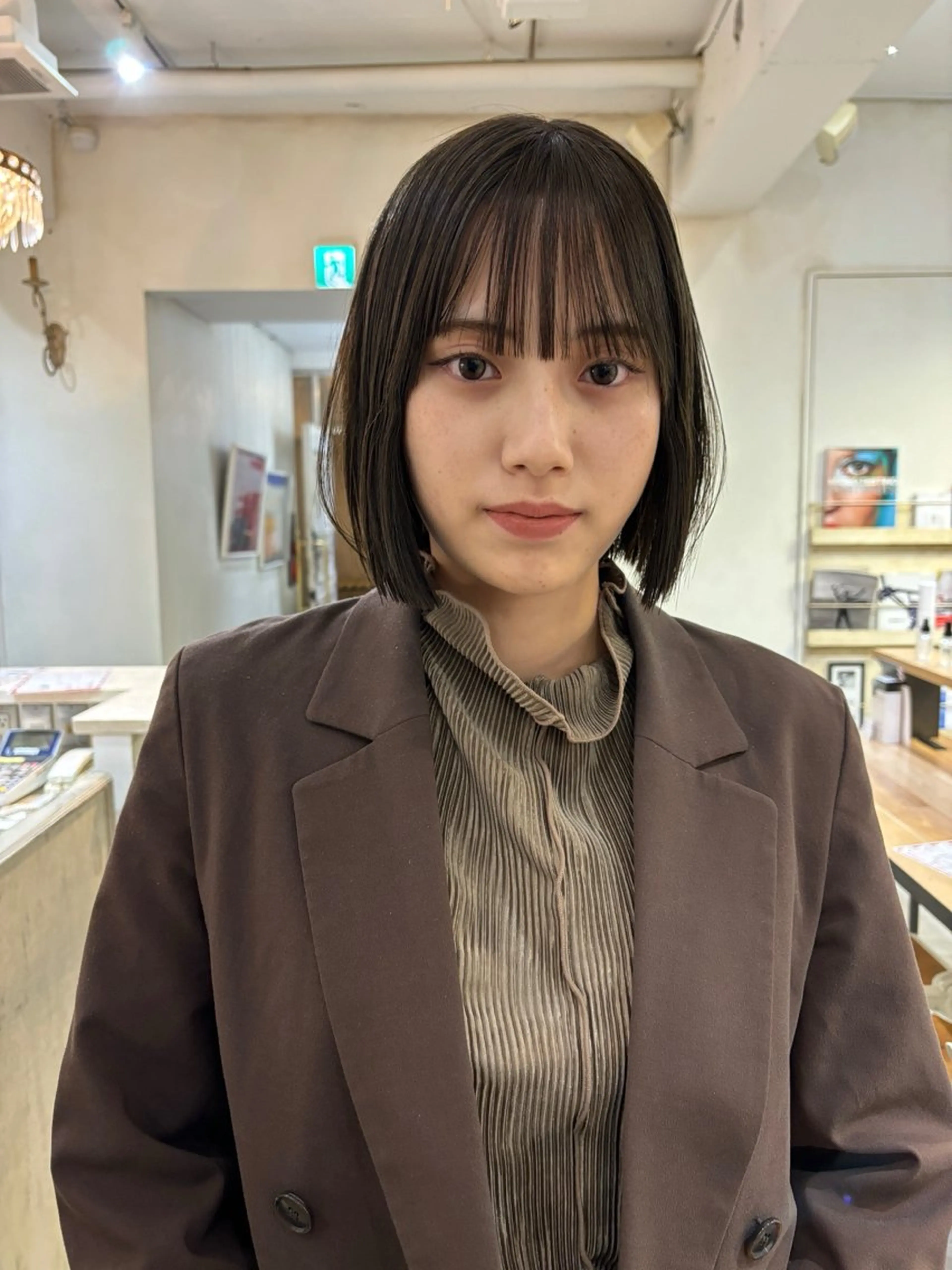 ショート ボブ MINX青山店所属・結莉/ボブ/ 縮毛矯正のヘアスタイル