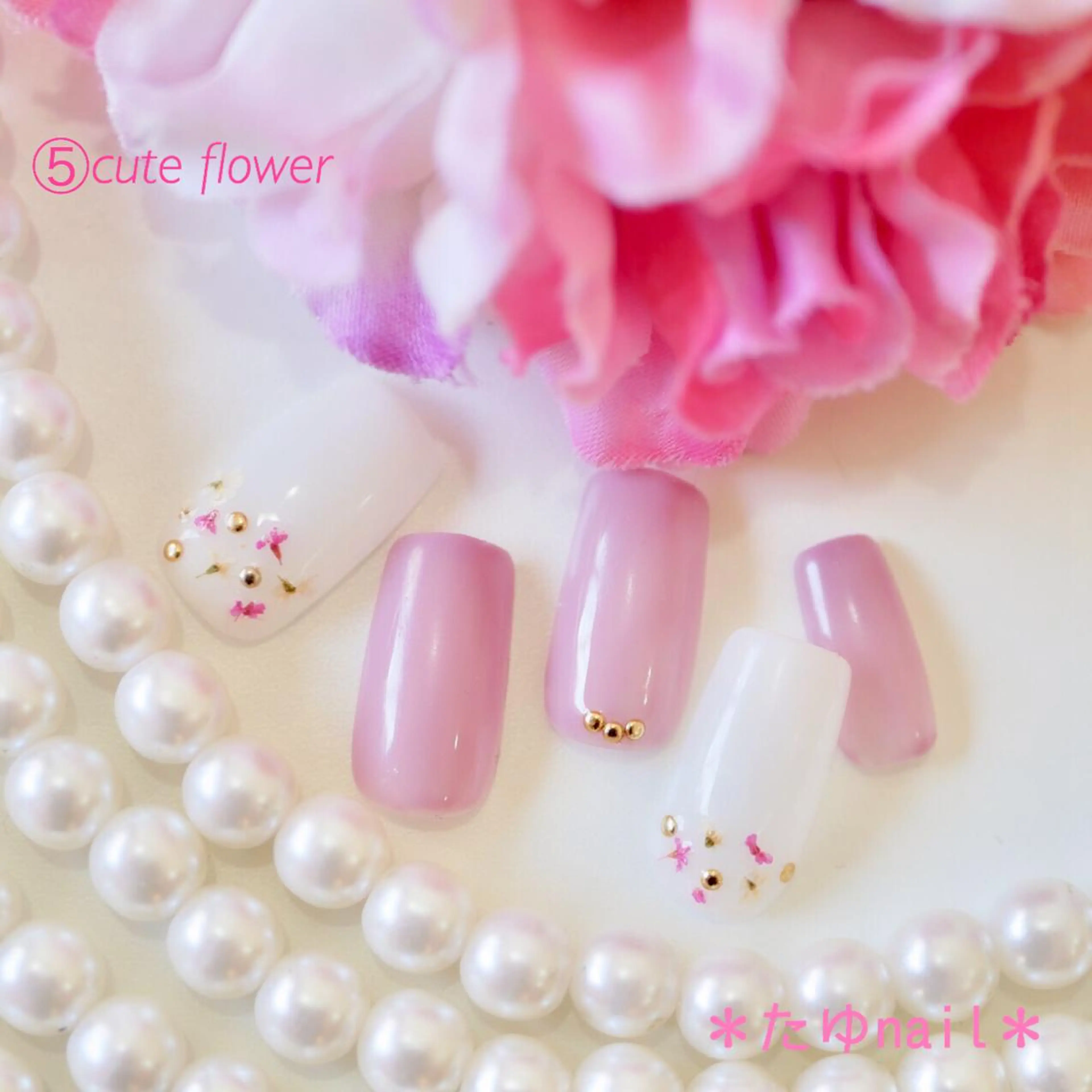 ネイル ネイルサロン・ネイルスクール　たゆnail所属・ネイルサロン 【たゆnail】のネイルデザイン