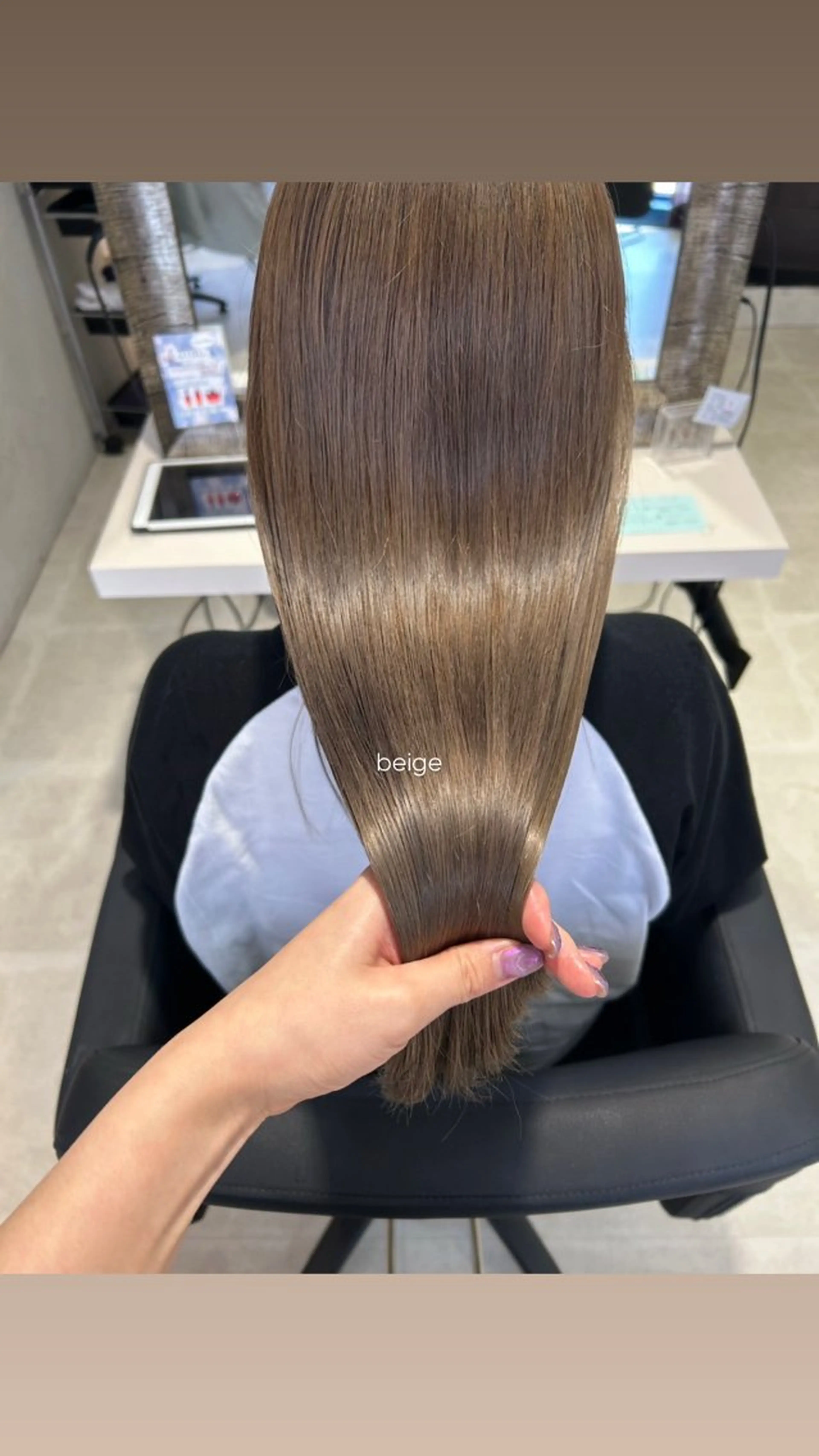 ロング be"leef.mel 【ビリーフメル】所属・beleef mel meiのヘアスタイル