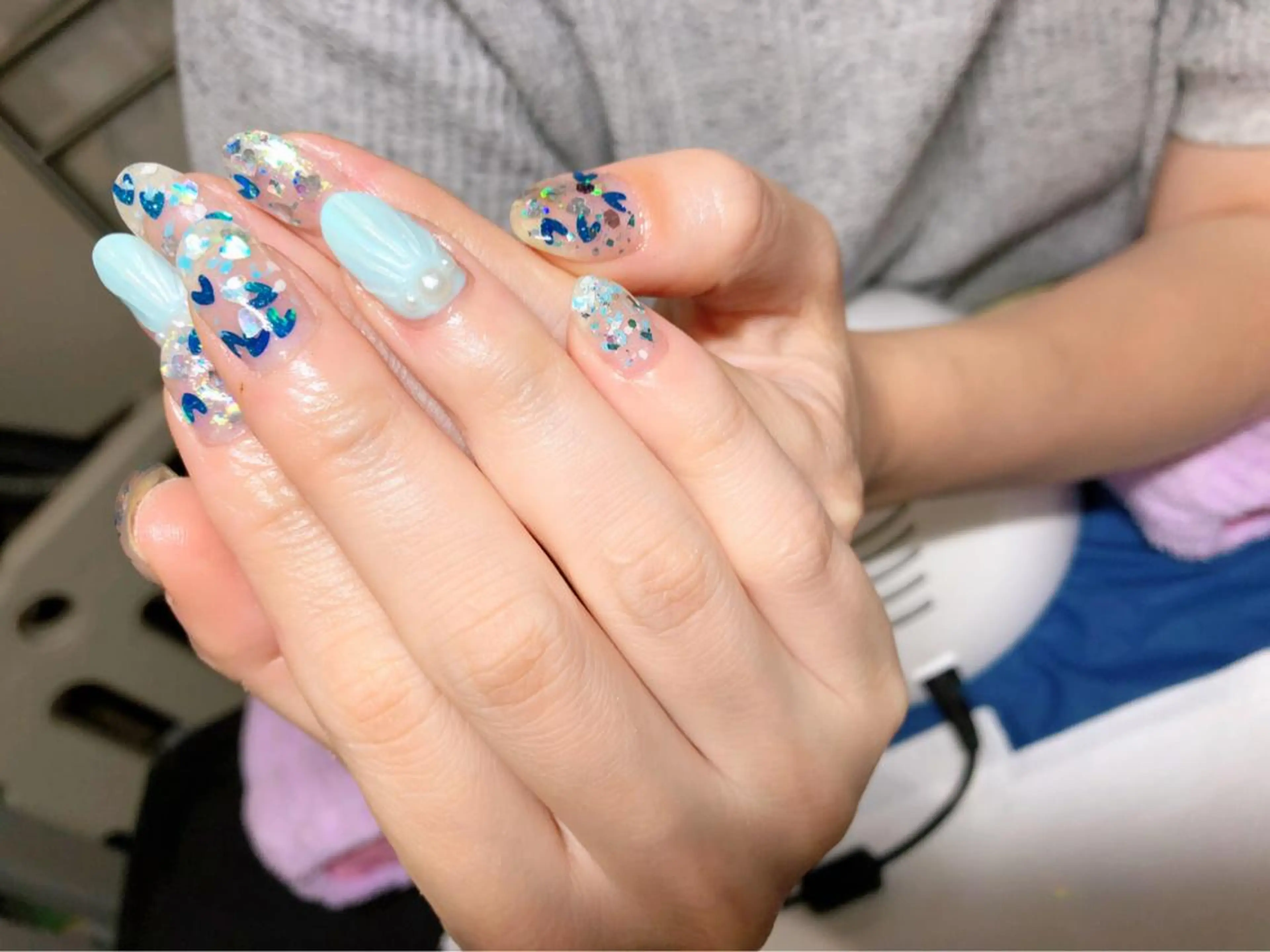 ネイル ハート ハンドネイル ハンドケア u sのネイルデザイン