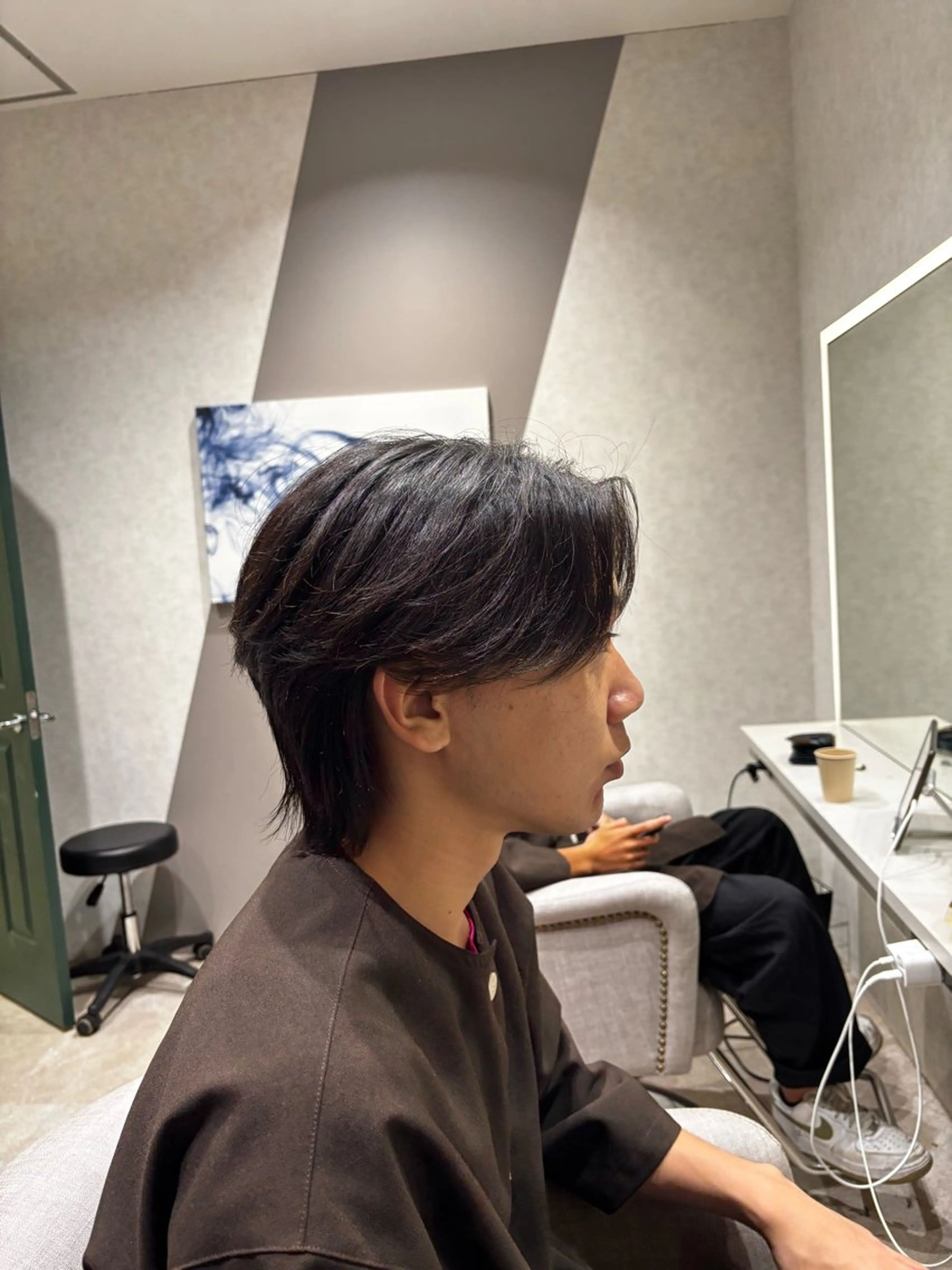 メンズカット＋メンズ縮毛矯正の写真