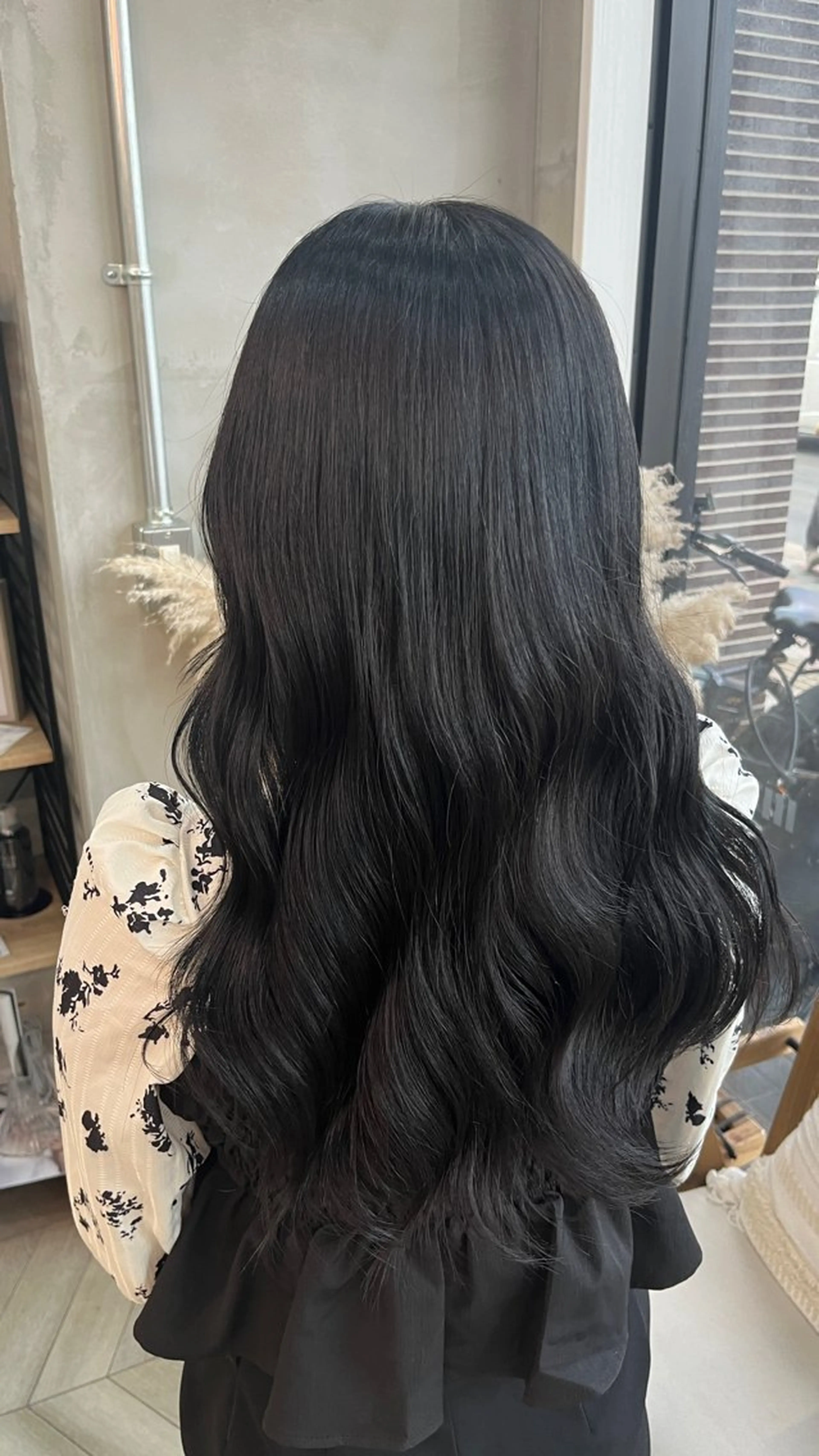 カラー 田中 萌のヘアスタイル