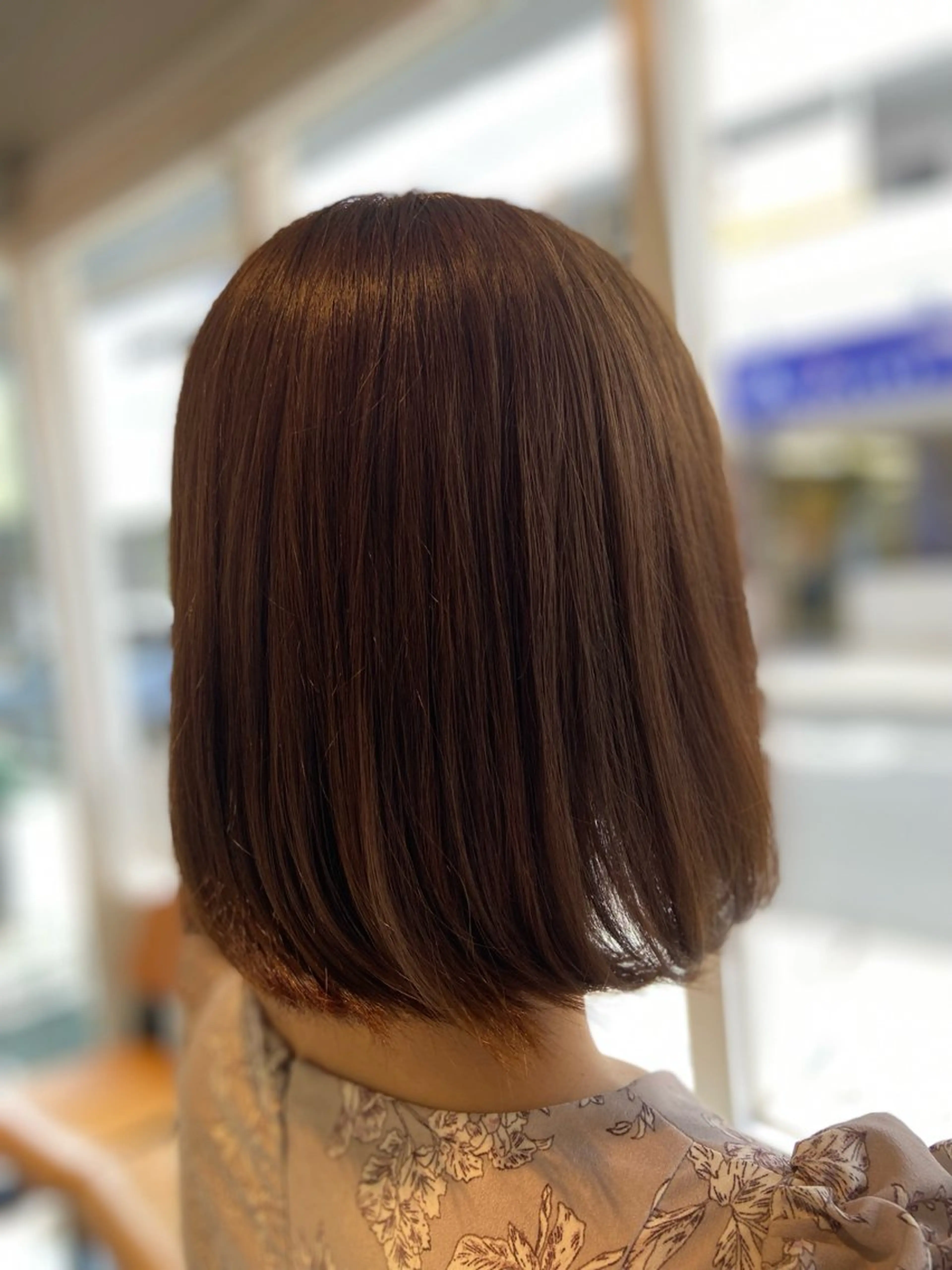 ミディアム 菊地 美憂のヘアスタイル