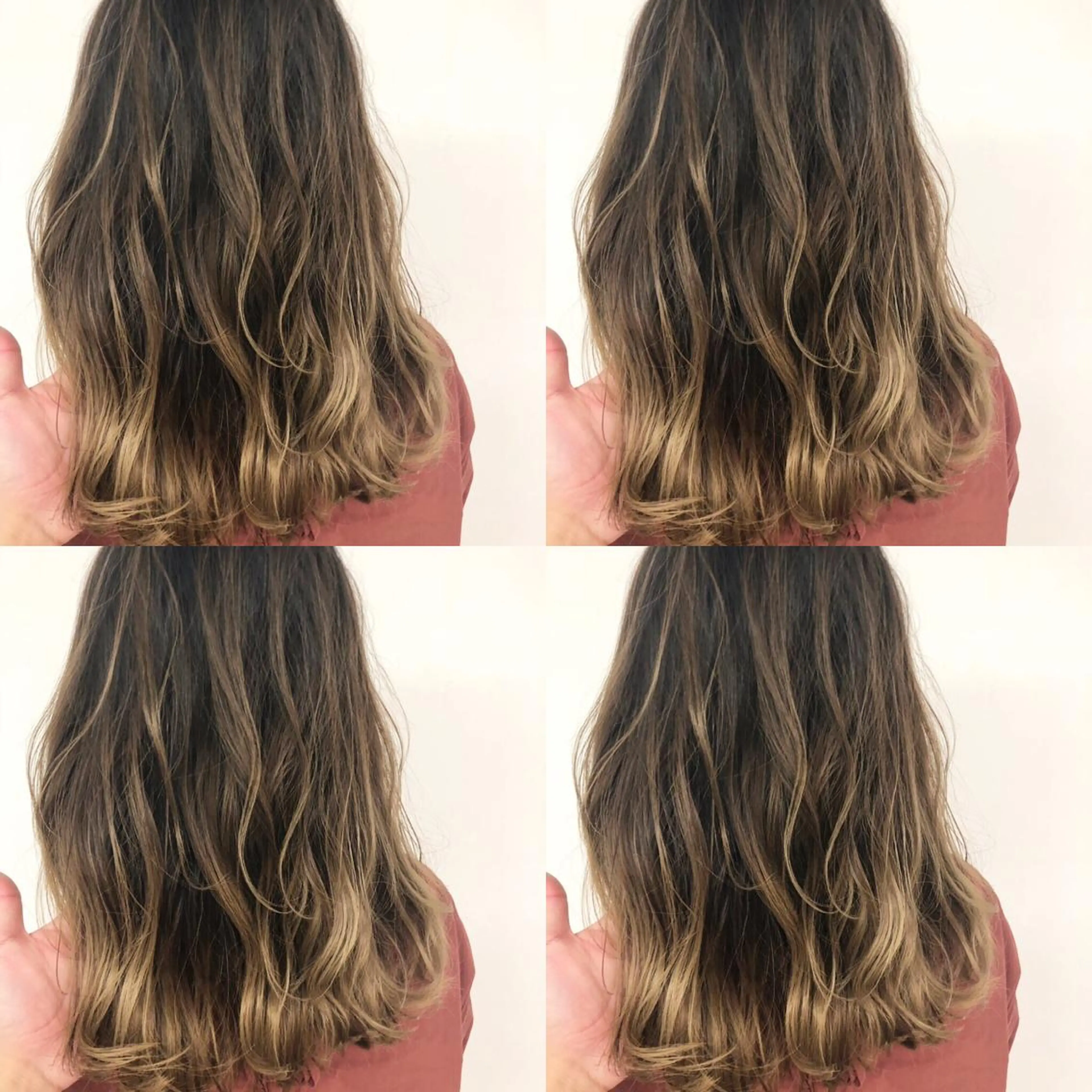 ロング カラー アッシュ バレイヤージュ ブリーチ 透明感カラー グラデーションカラー レイヤー/韓国/ 顔周り/しんやのヘアスタイル