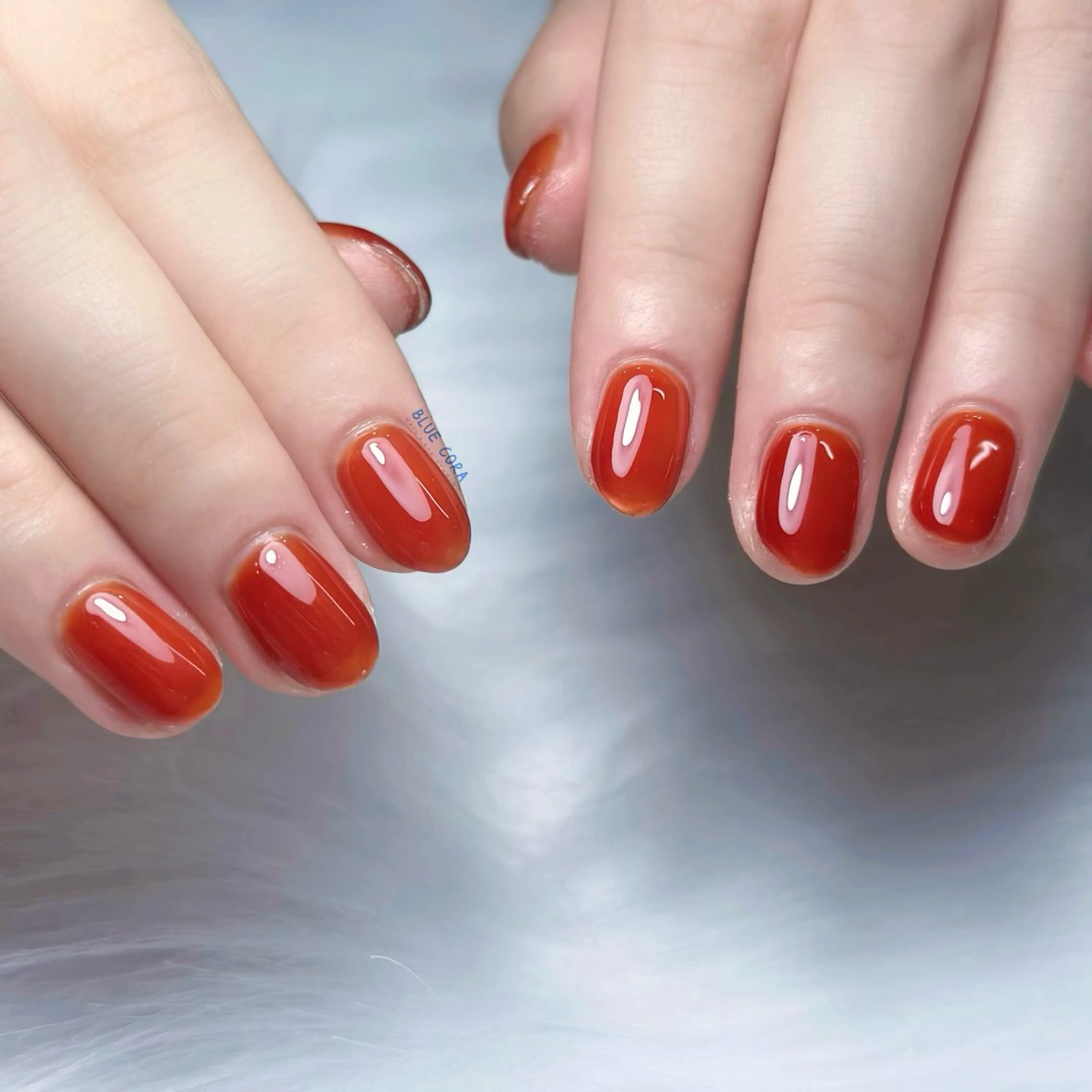 ネイル クリアネイル ハンドネイル ハンドケア BLUE CORA所属・BLUE CORAのネイルデザイン