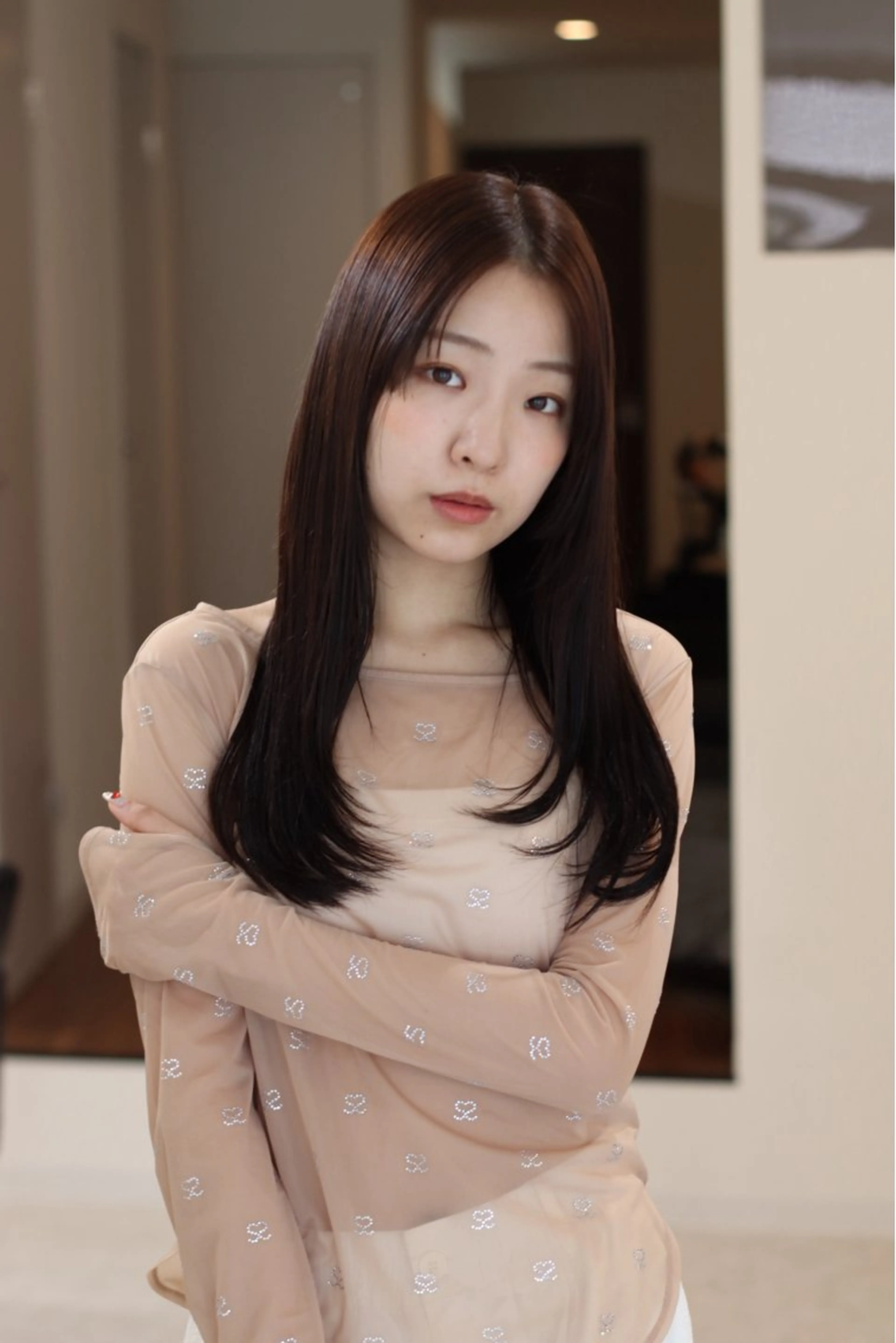 セミロング レイヤーカット Lino hair design所属・Lino/ SORA/千葉のヘアスタイル