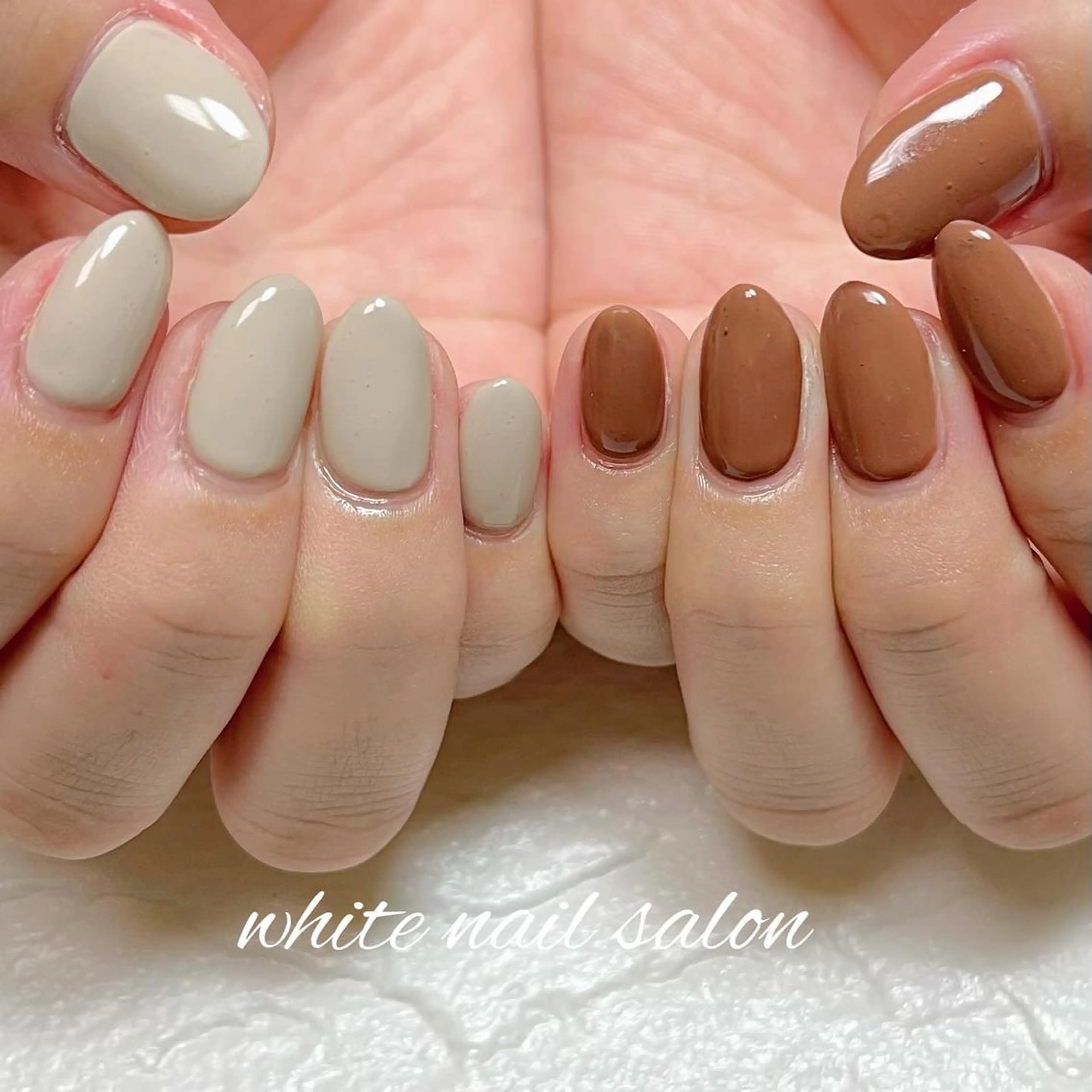 ネイル フットネイル ジェルネイル ハードジェル ラメ(グリッター) 持ち込み ハンドネイル white nail salonのネイルデザイン