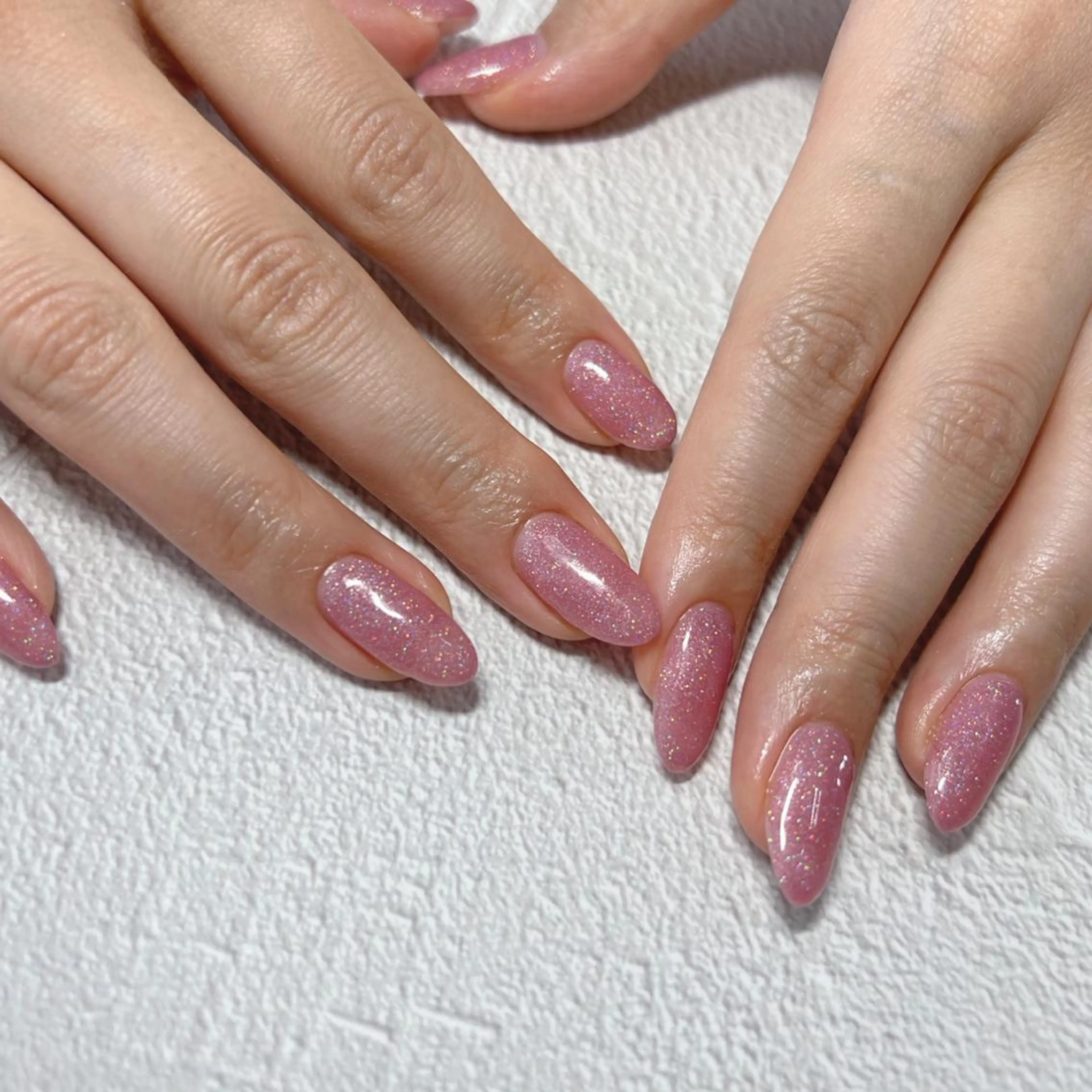 セミロング ネイル ハンドネイル nail salon émuのネイルデザイン