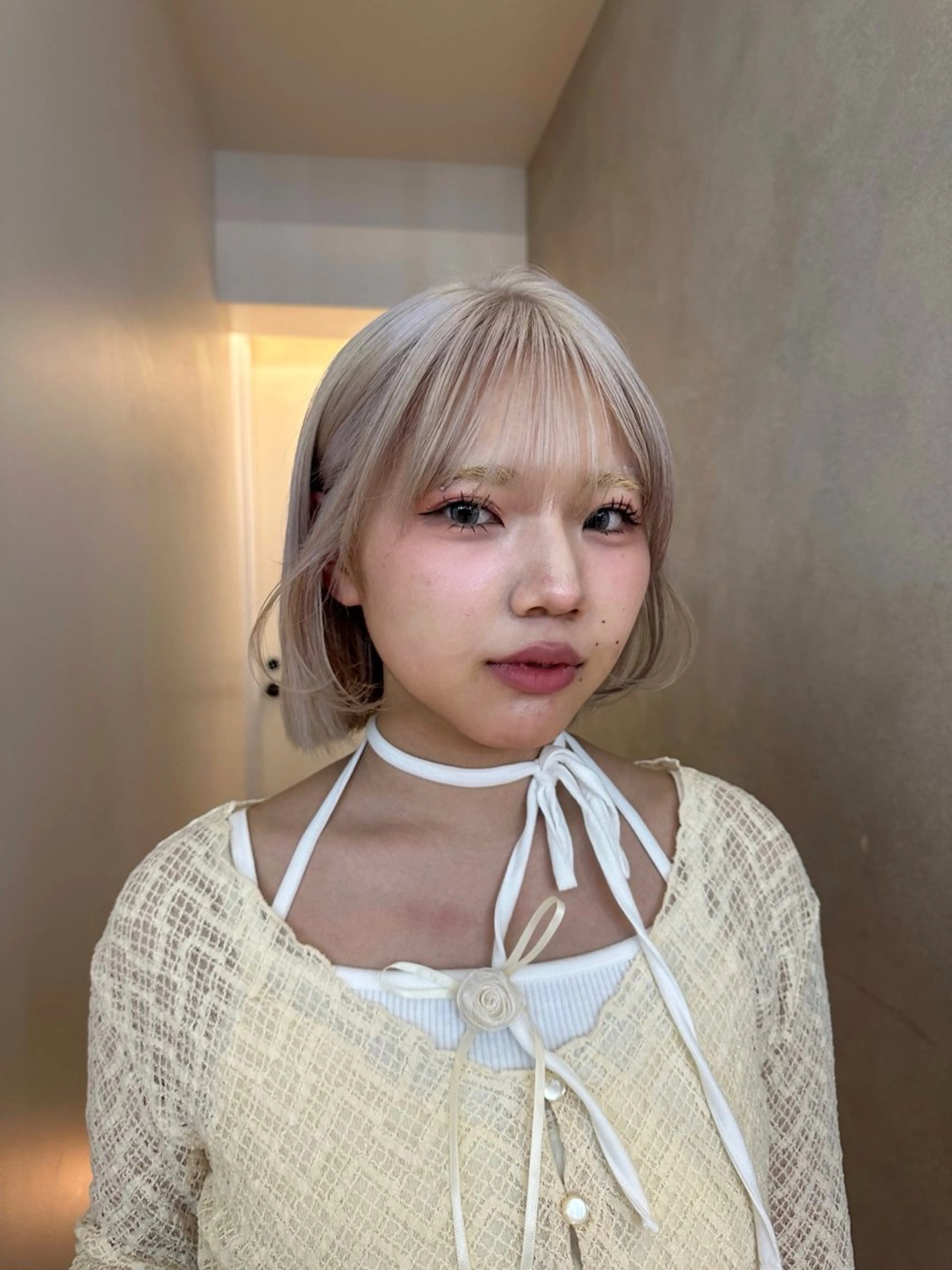 カラー ヘアカラー ハイトーン特化 pepe🎀のヘアスタイル
