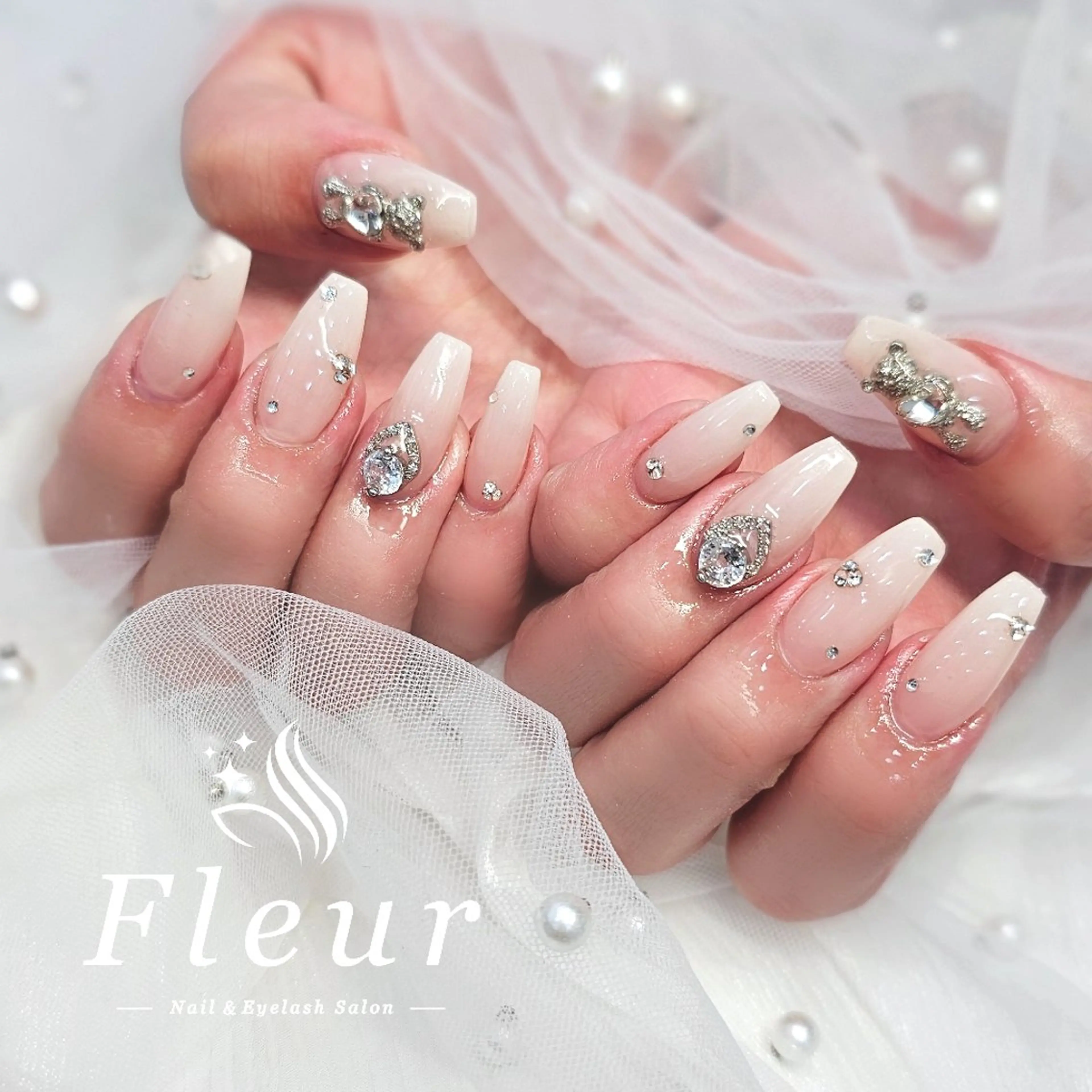ネイル nail&eye ♡Fleur♡のネイルデザイン