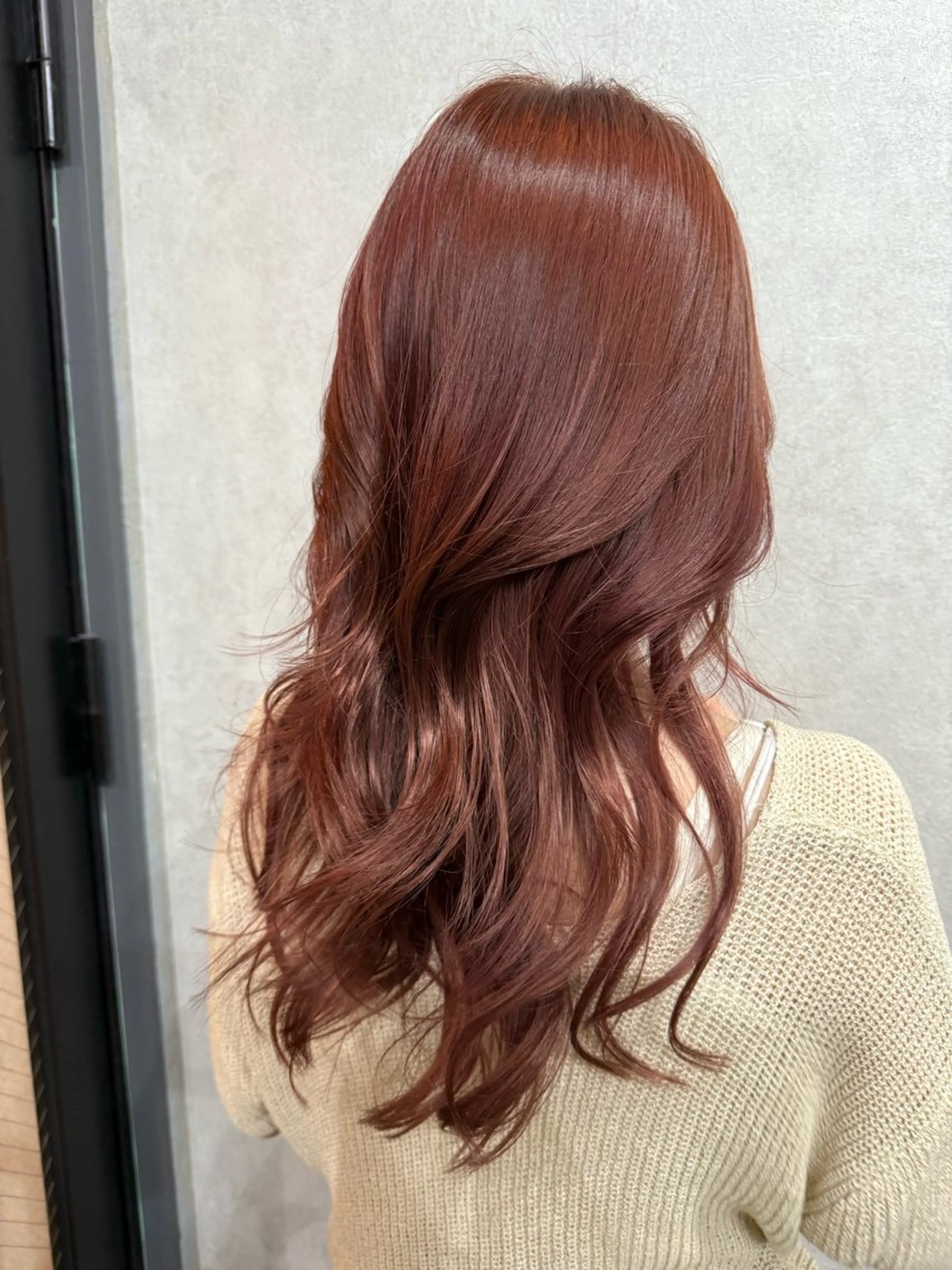 ロング カラー レイヤーカット AIRI layer cut hairのヘアスタイル