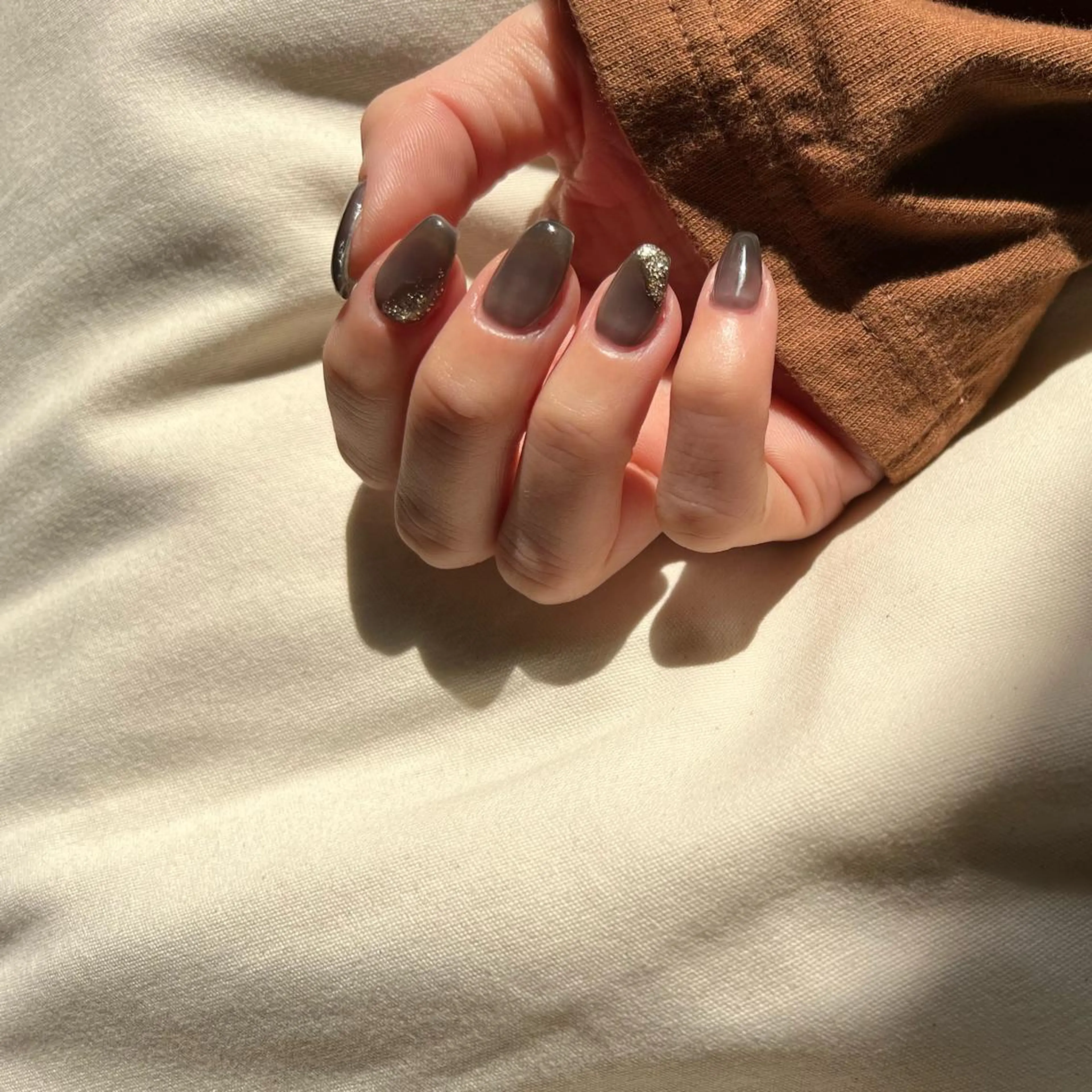 ネイル クリアネイル ラメ(グリッター) シンプルネイル Nail Salon&School REPLENDA所属・REPLENDA/ azusa(石井梓)のネイルデザイン