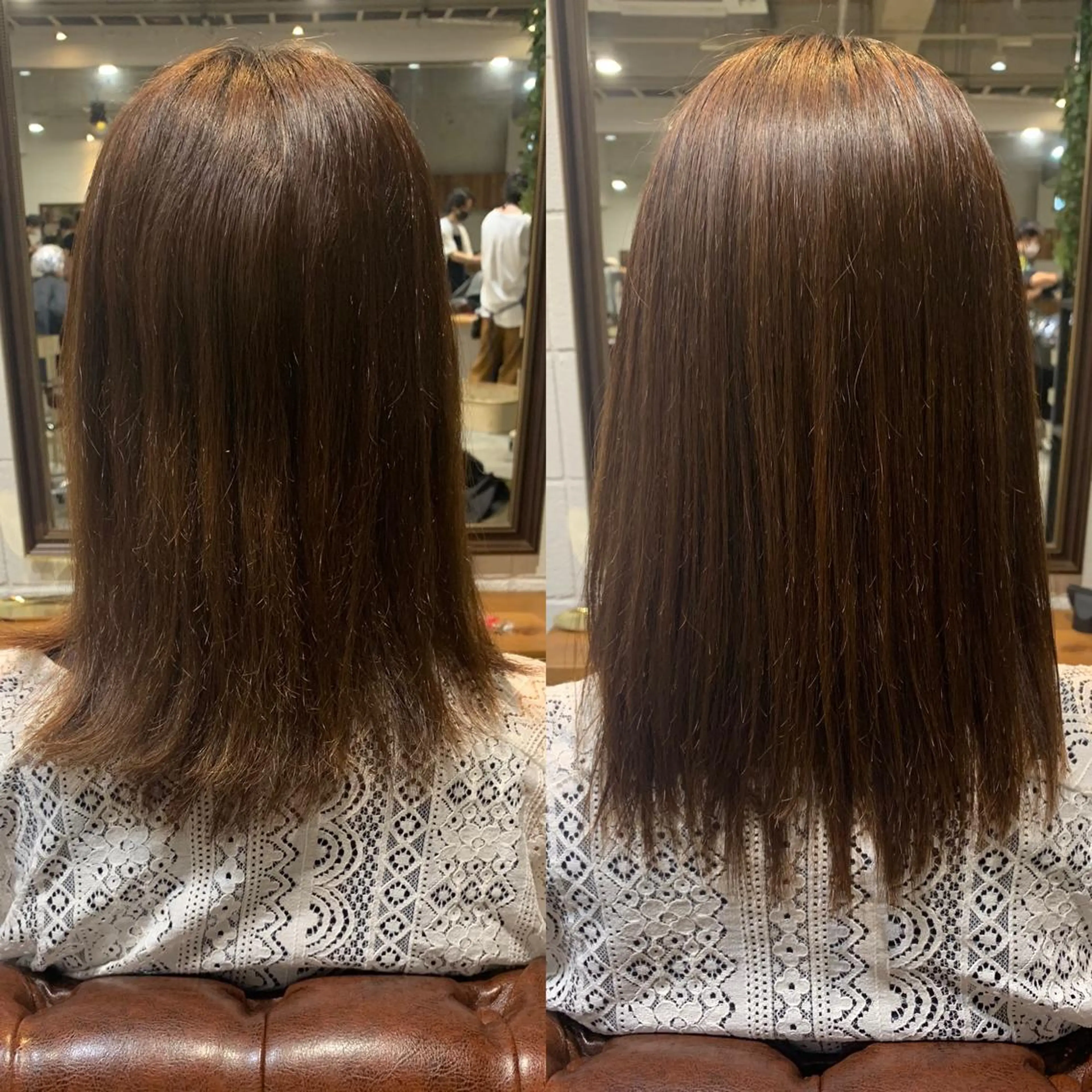 セミロング ショート🌼パーマ 本間正子のヘアスタイル