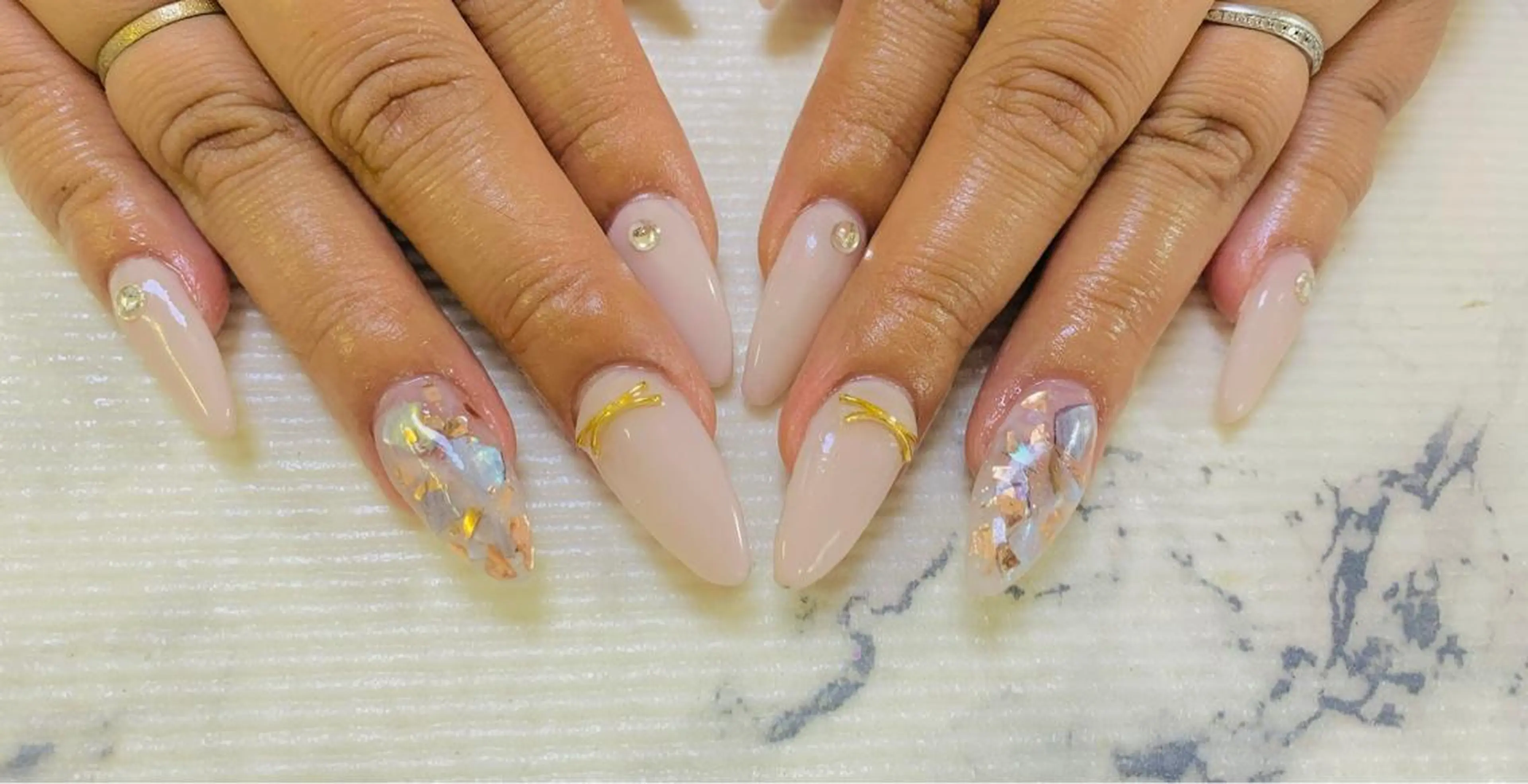 ネイル スカルプネイル ハンドネイル Ruana Nailのネイルデザイン