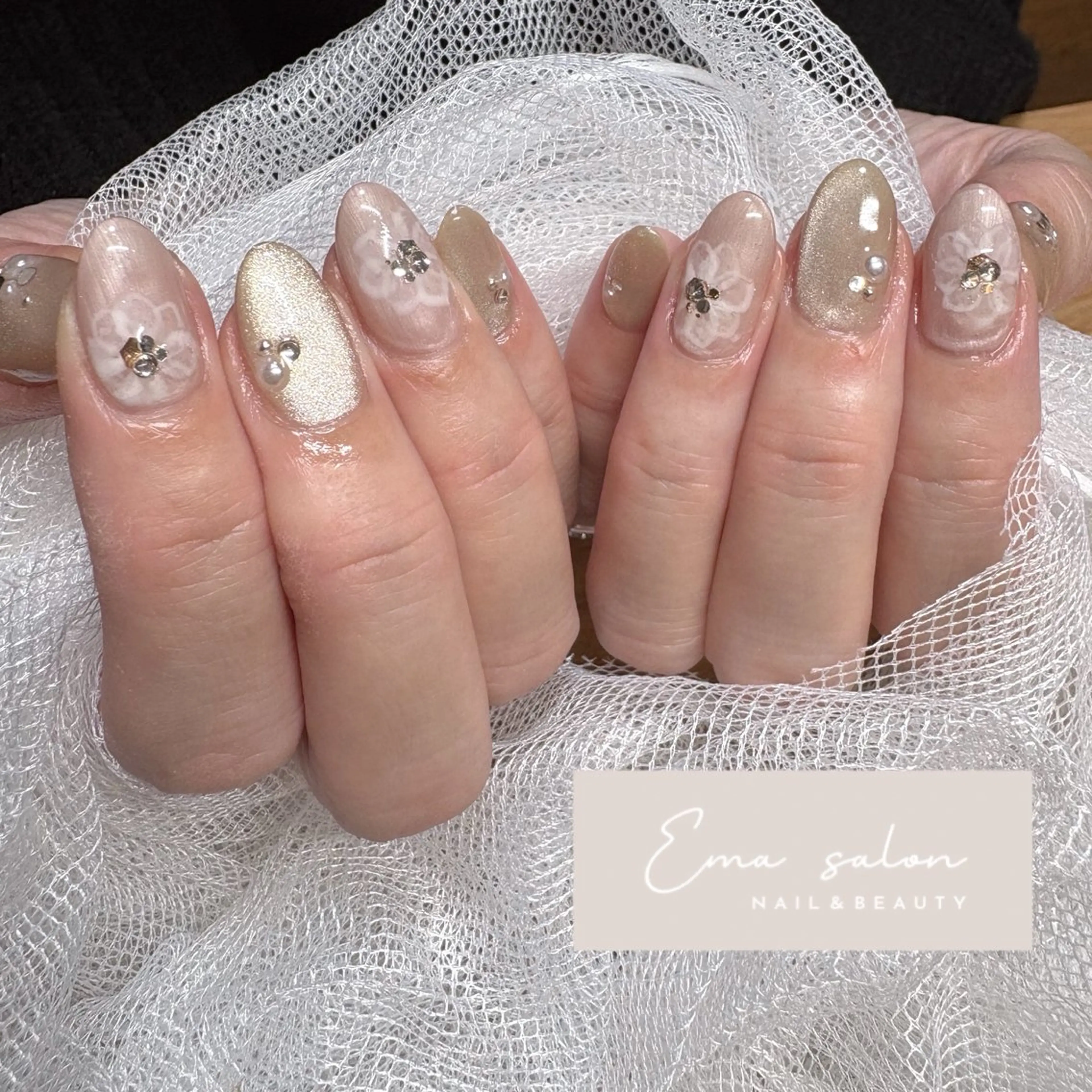 ネイル ハンドネイル Ema salon satomiのネイルデザイン