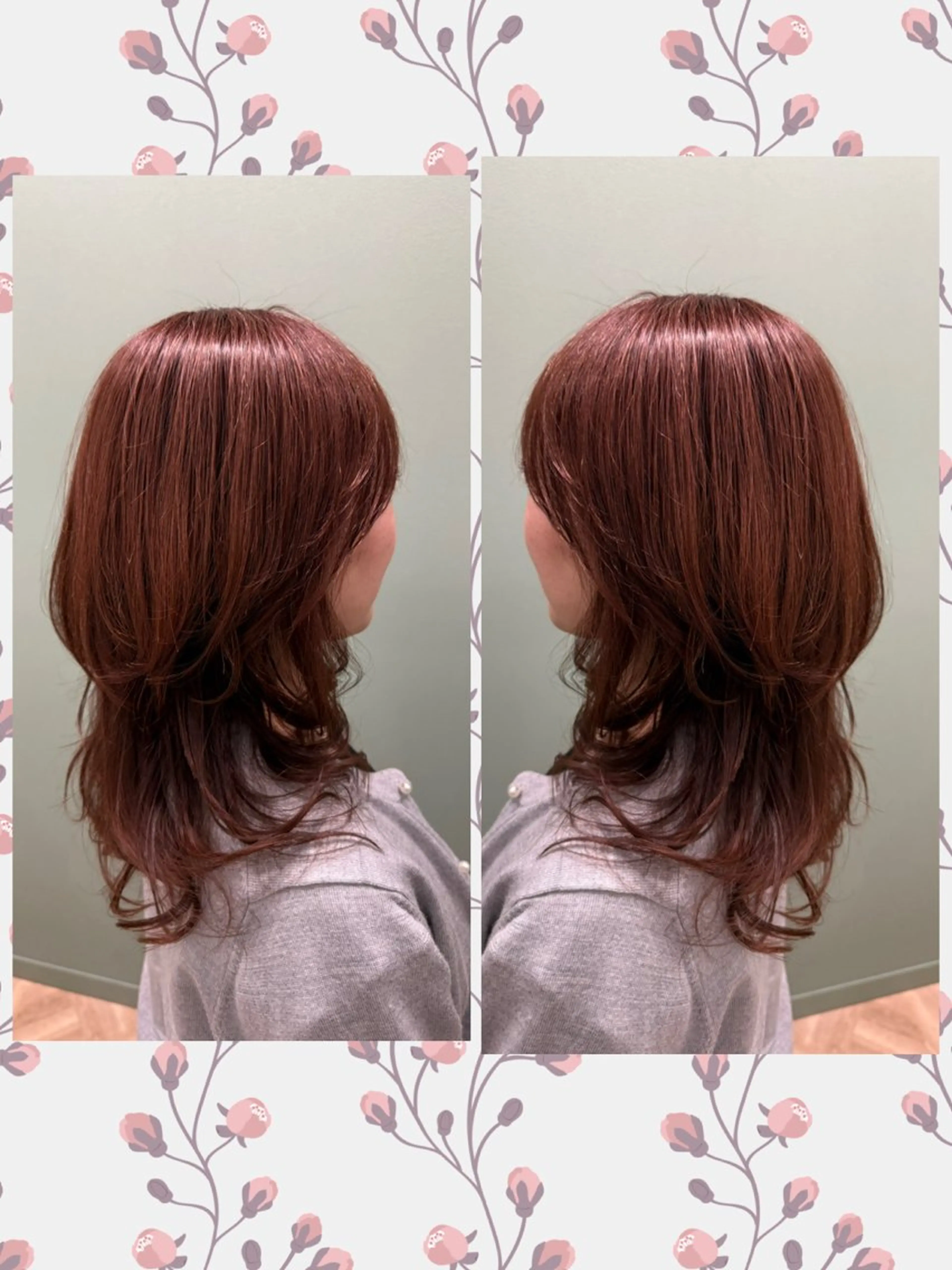 セミロング カット ビーアトリエ目黒所属・ヘアセット/着付け＊ 松永香代子のヘアスタイル