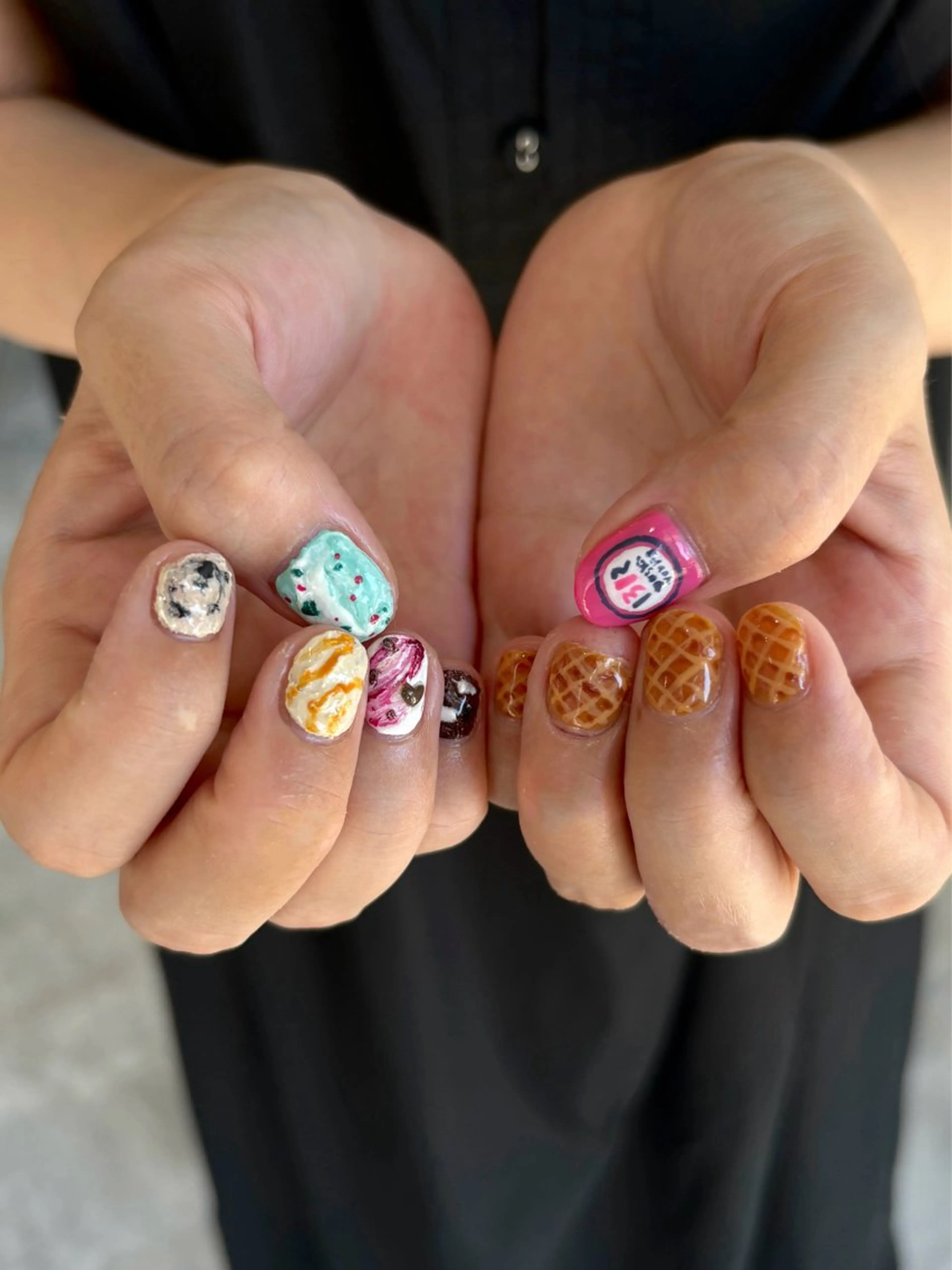 ネイル ハンドネイル hinako /個性派ニュアンスのネイルデザイン