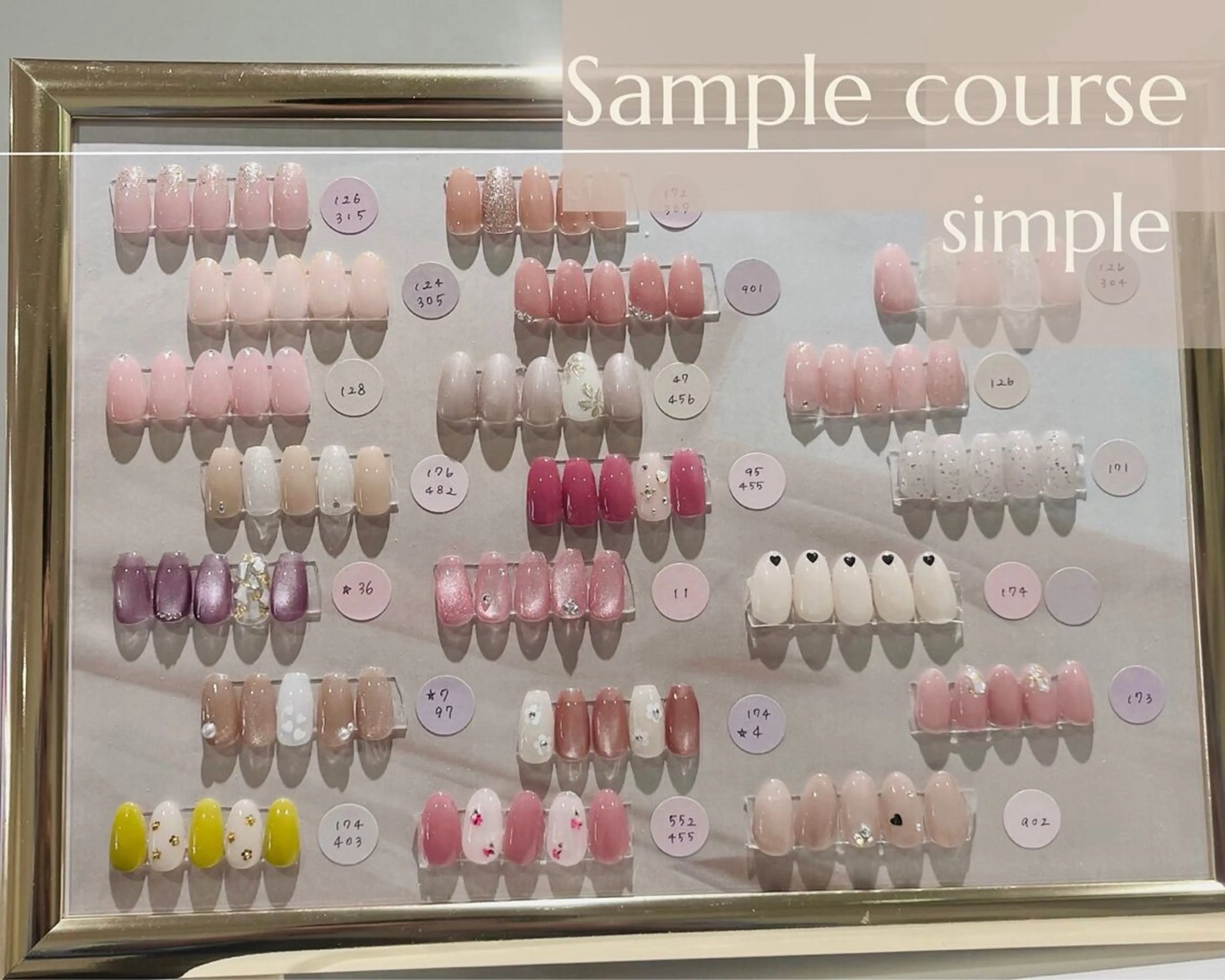 【オフ込】🎀1番人気🎀約40種類から選べるサンプルコース《現金払》¥2,500の写真