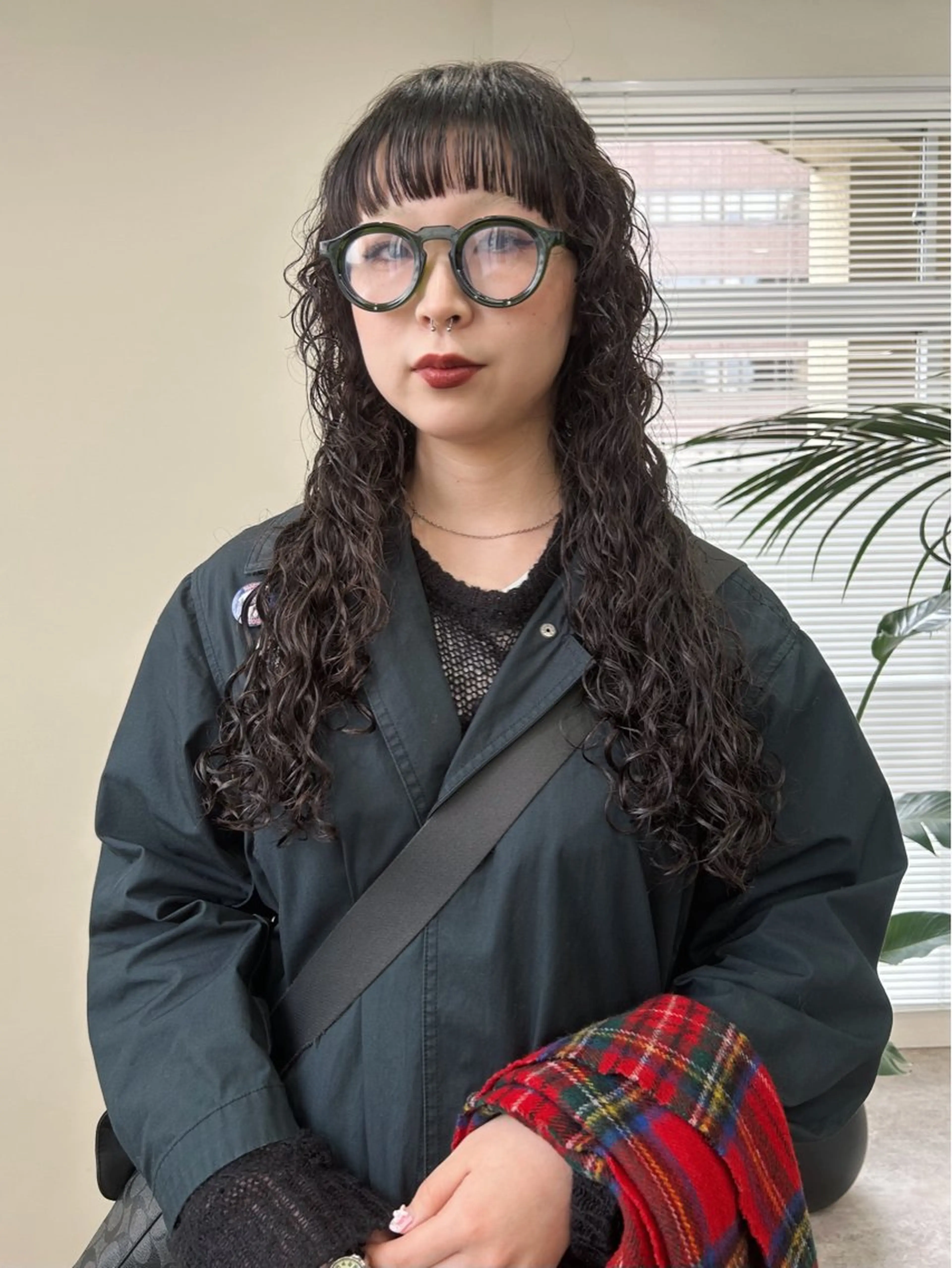 ロング パーマ aika/パーマ/ ショート/伏見のヘアスタイル