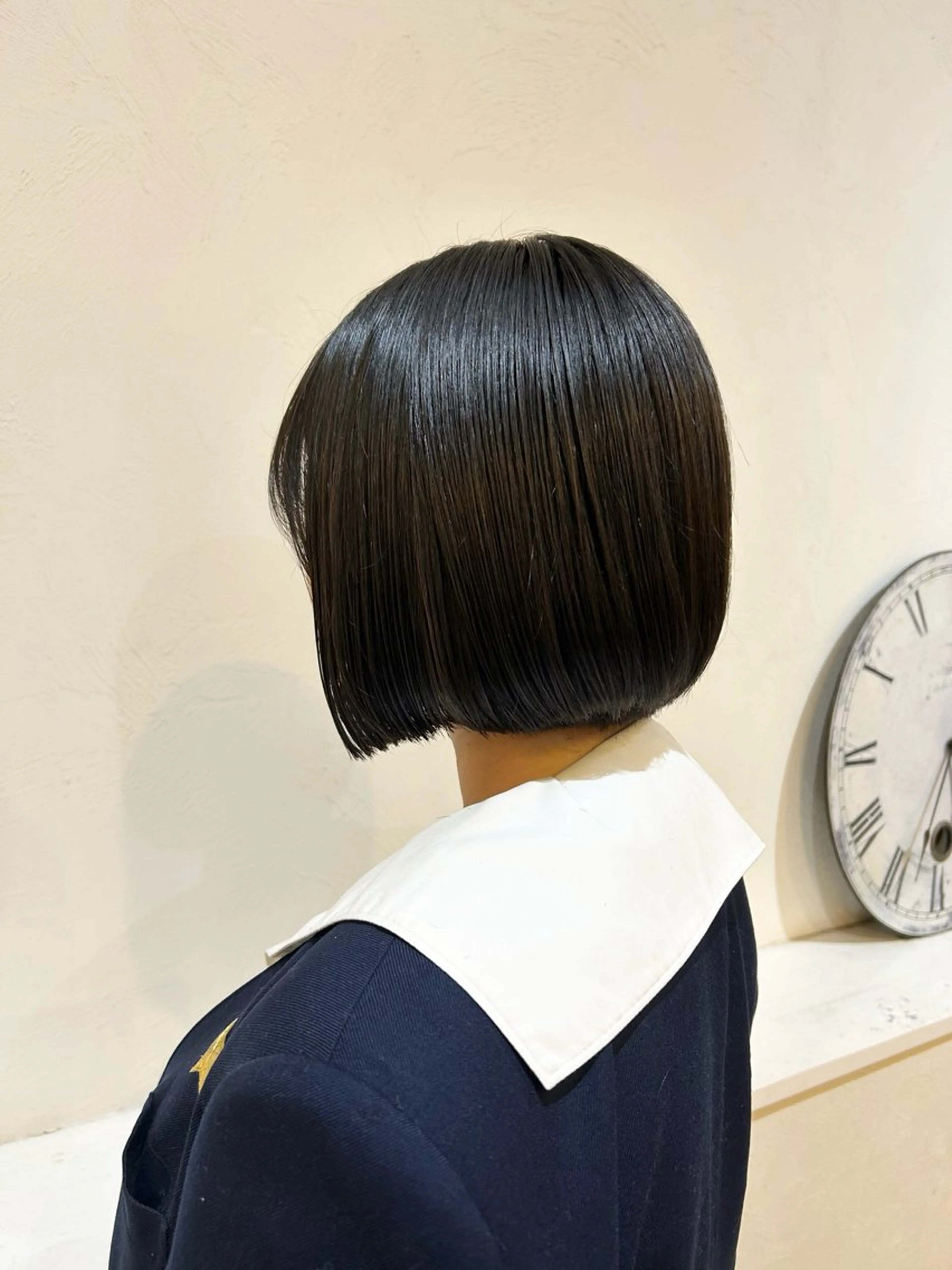 ミディアム ボブ カット ヘアカラー トリートメント 【SET-UP】高橋 海輝のヘアスタイル