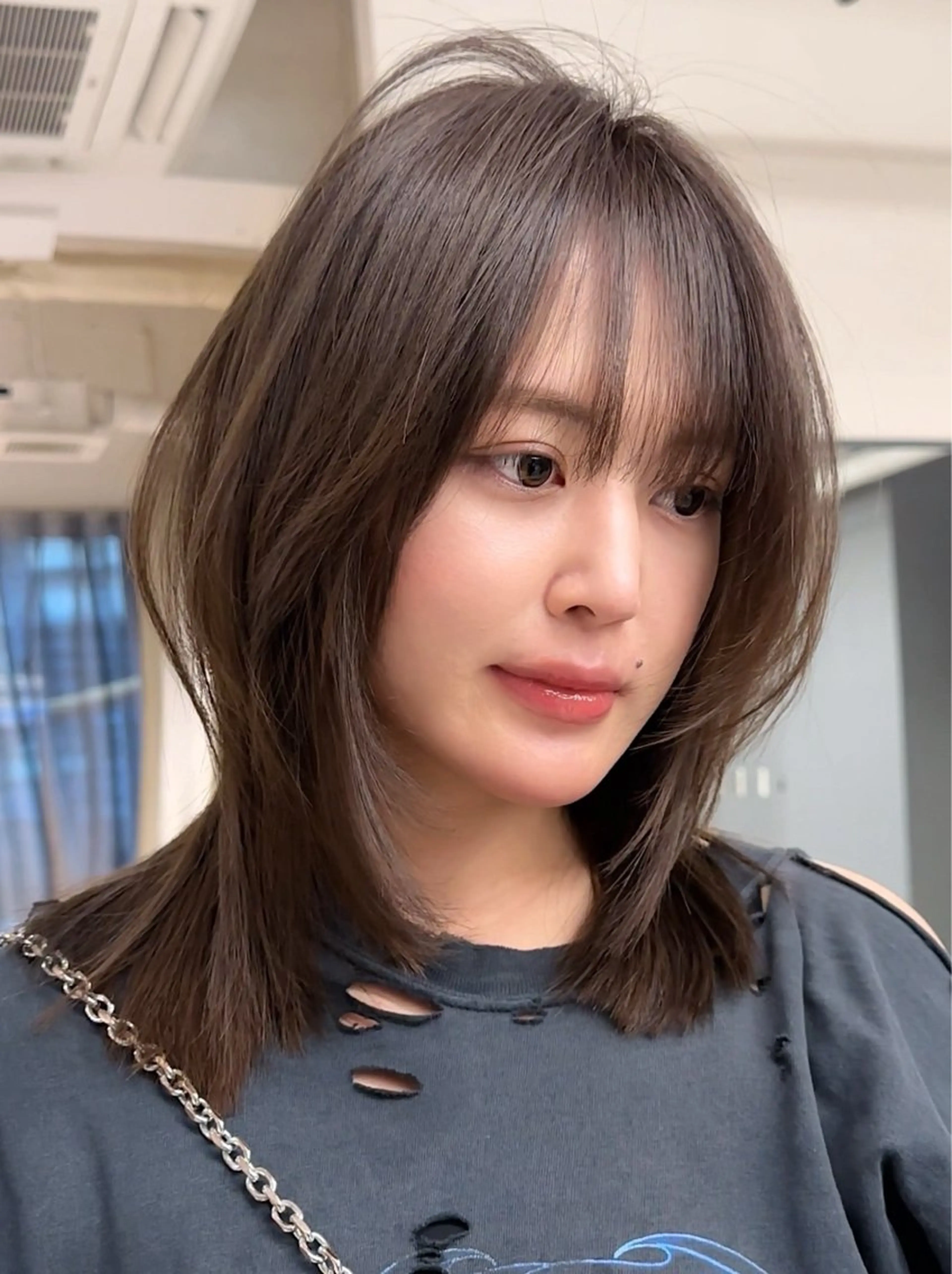 カラー 日下 知七里のヘアスタイル