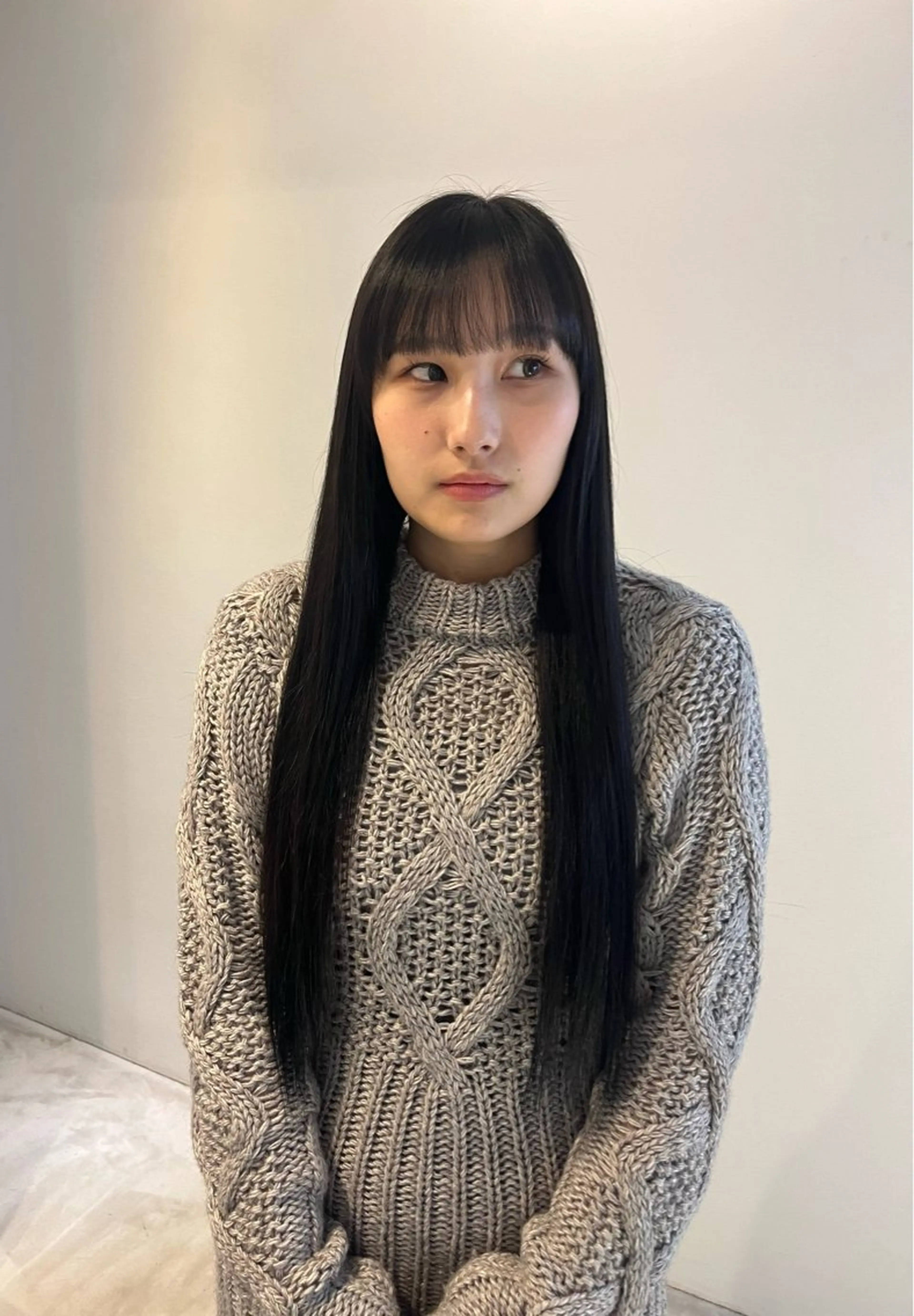 ロング ALLYS 渋谷店所属・最高級の艶のある カラーmei🎨のヘアスタイル