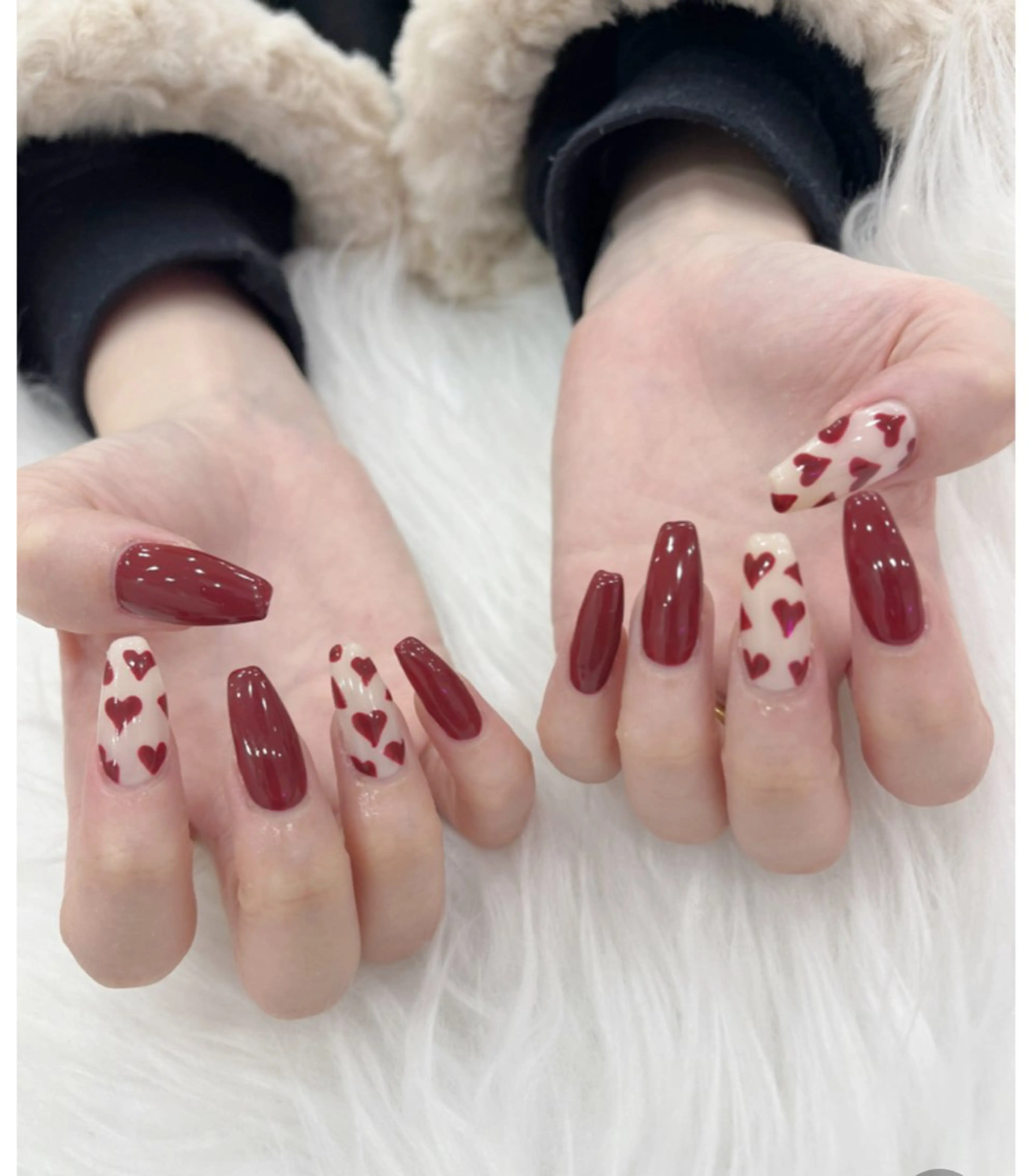 ネイル 長さ出し フットネイル ジェルネイル 韓国ネイル マグネットネイル #Amin所属・#Amin nail salonのネイルデザイン