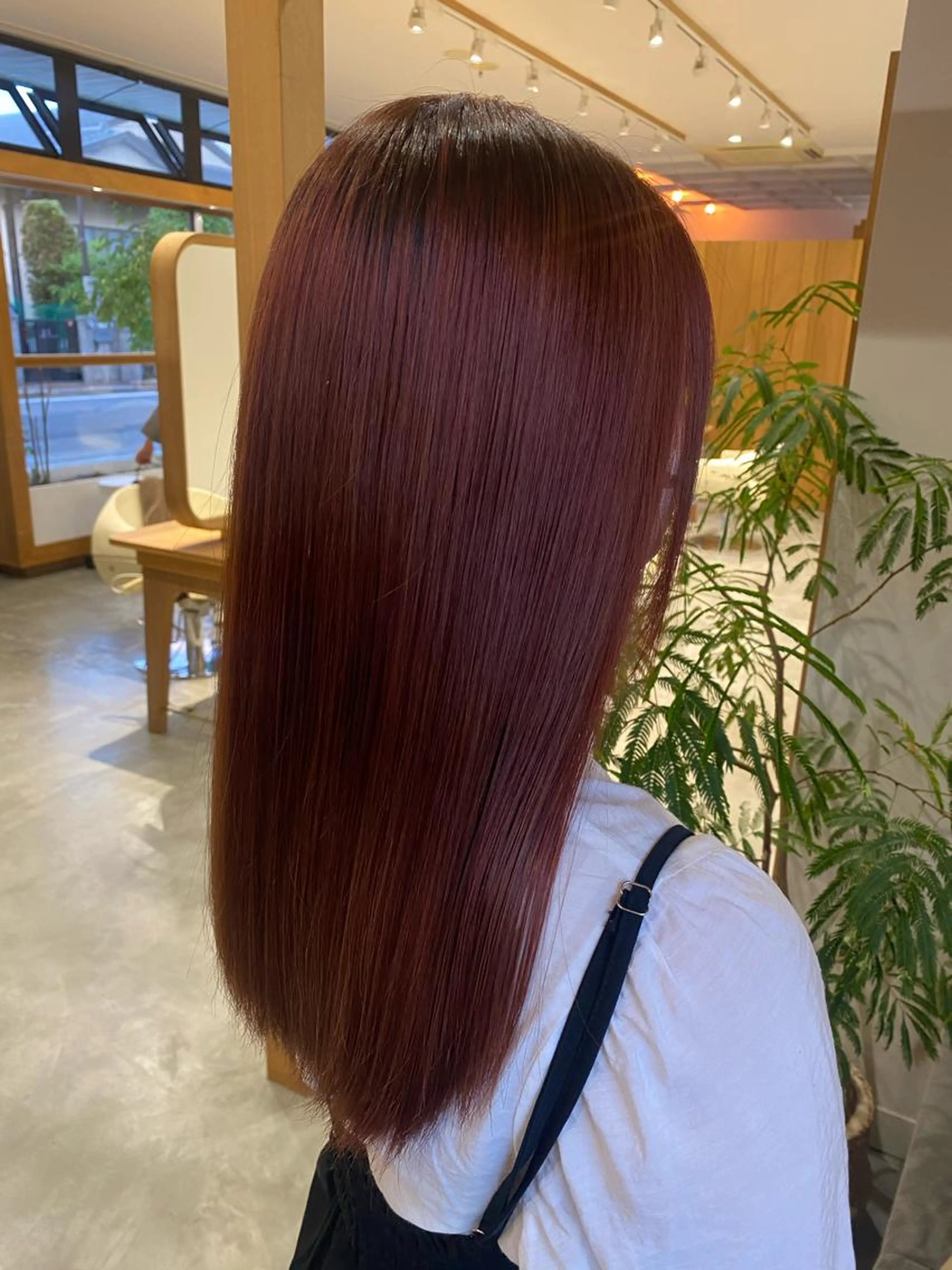 【ハイトーンでも色持ち◎】ダブルカラー＋トリートメント20%off(シャンプー、ブロー込み)の写真